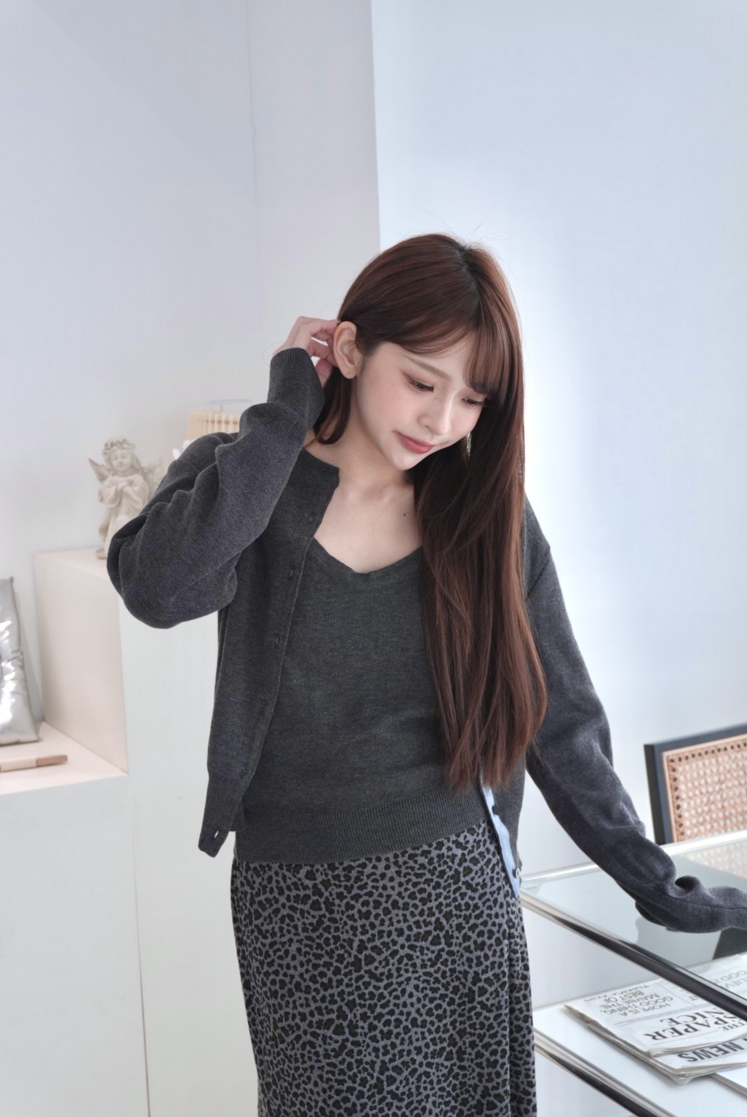 ᴋᴏʀᴇᴀ 現貨 韓女日常針織兩件套