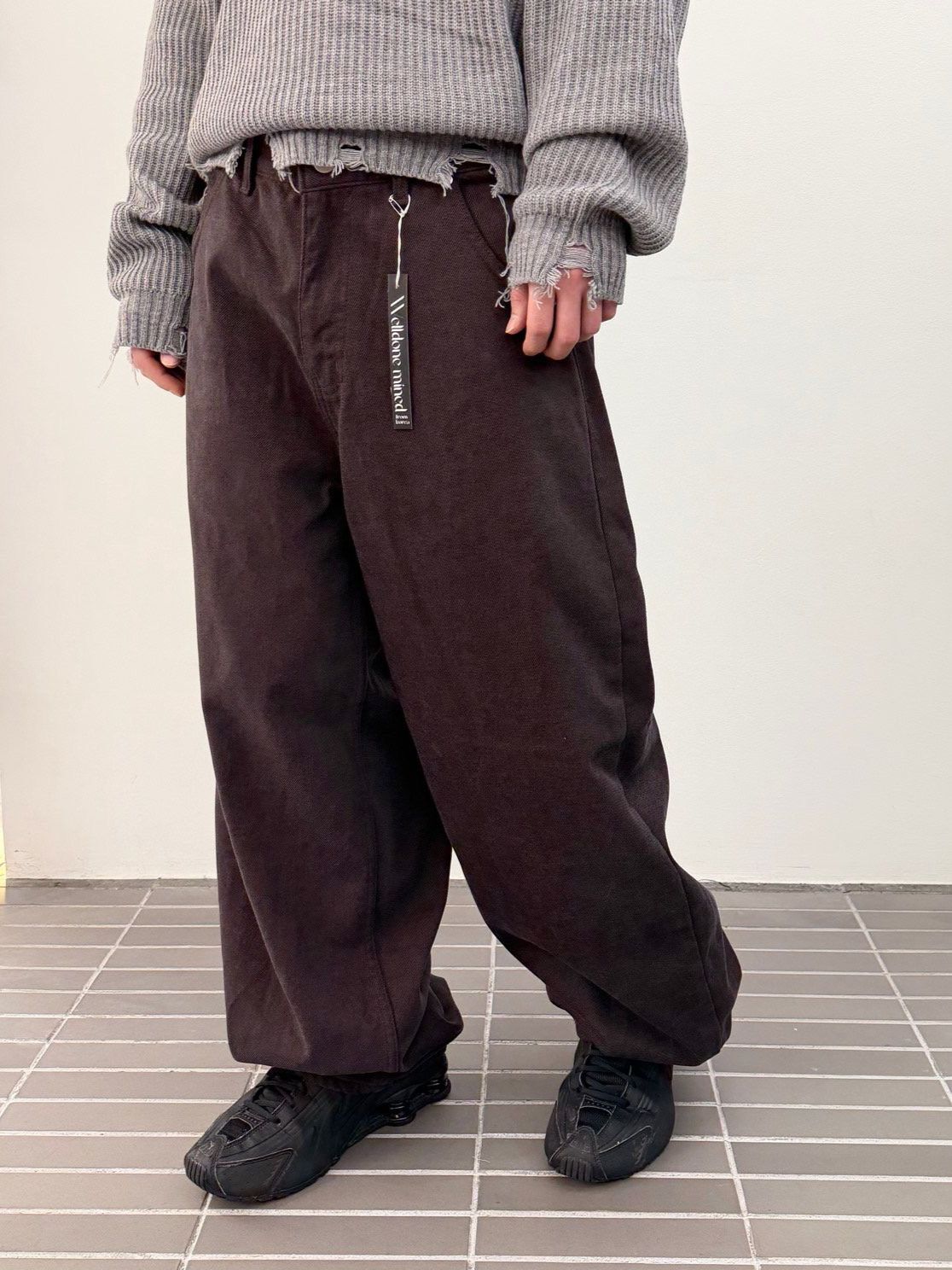 淨色鬆身褲 WD-202P