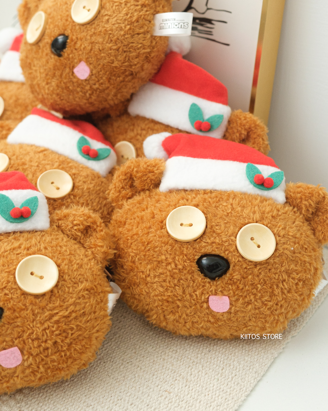 【現貨】日本 環球影城 聖誕節限定提姆熊 零錢包 收納小包 吊飾 小小兵 提姆熊 TIM 聖誕節 零錢包 收納包