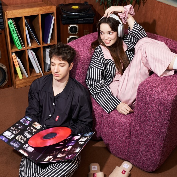 danceonthefloor | 不沾毛大人長袖睡衣 （9種顏色 3種尺寸）