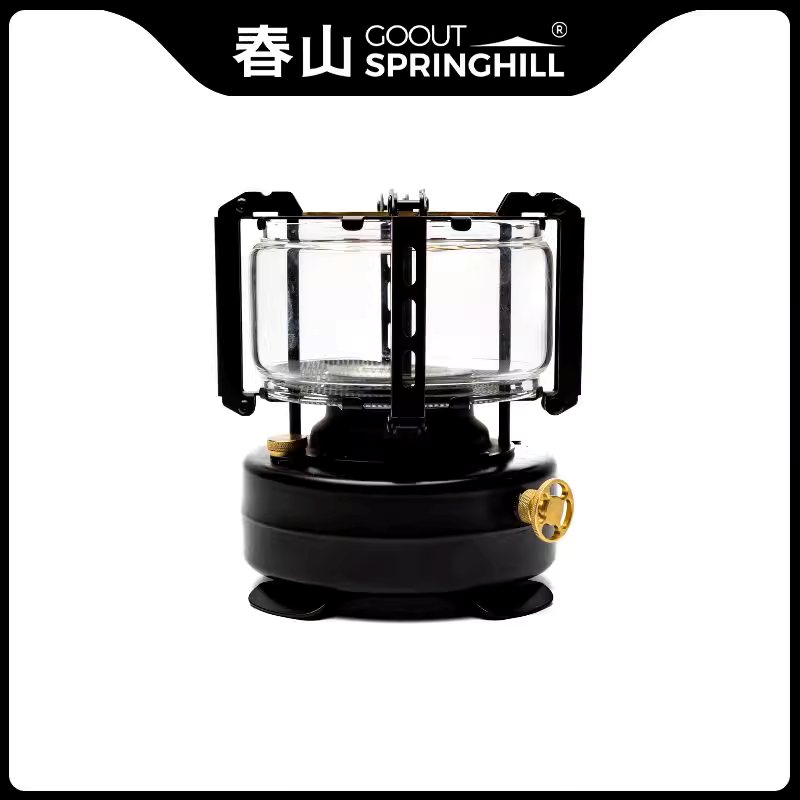 SPRINGHILL春山盤古觀火燈爐(贈專用收納袋 黃銅支架 工具包 注油漏斗)