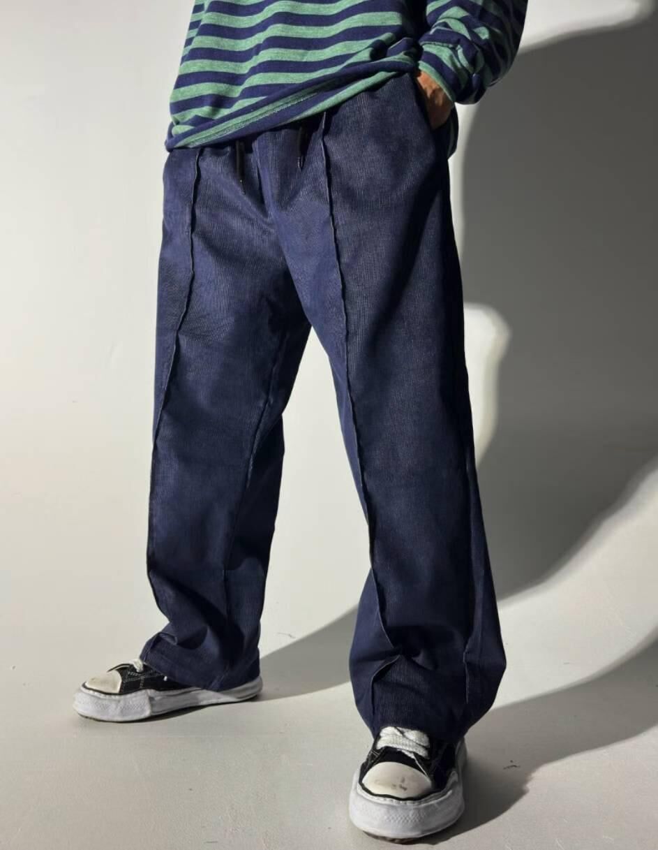 淨色鬆身褲 HD-042P