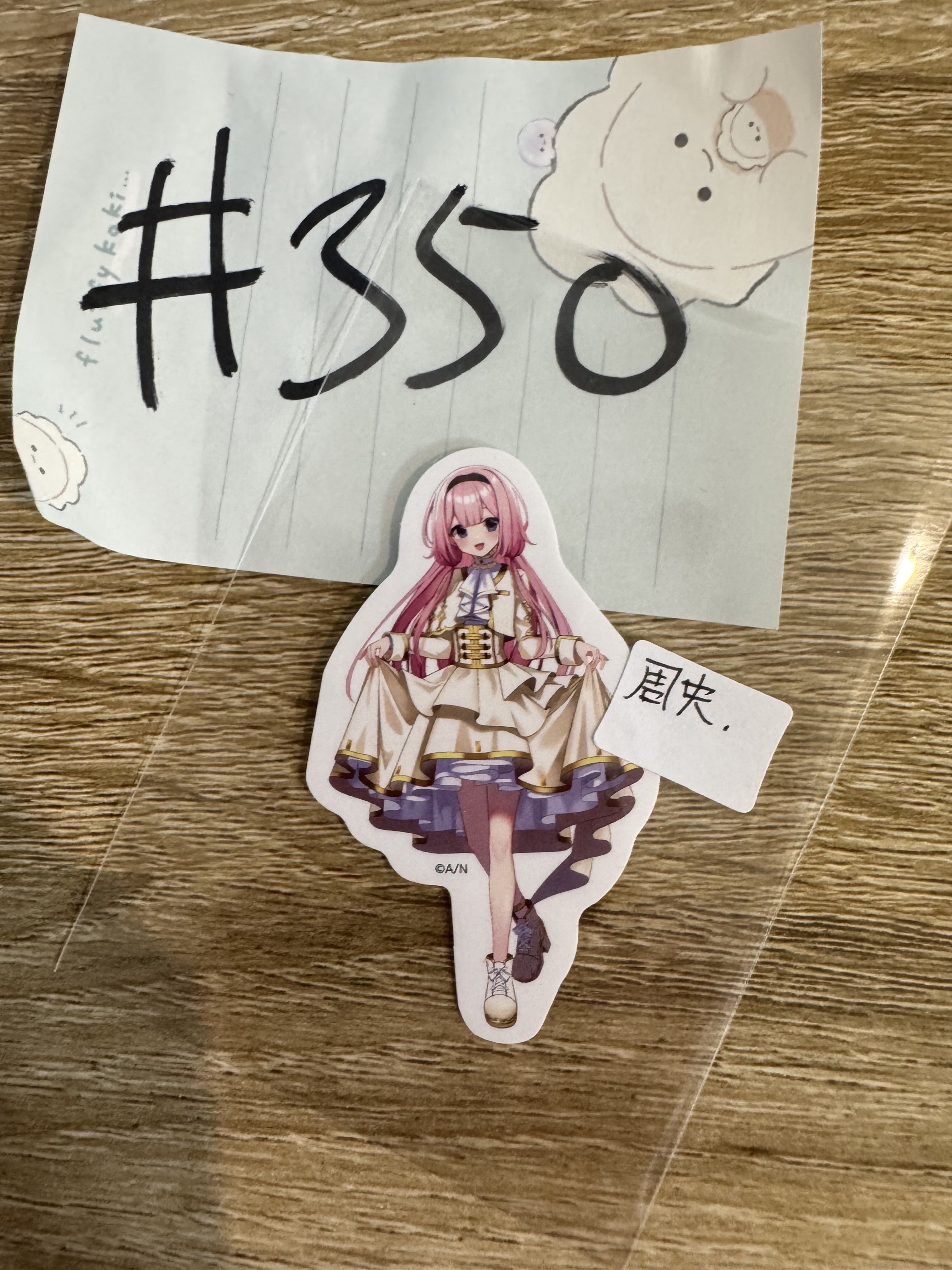 彩虹社 周央 貼紙#350