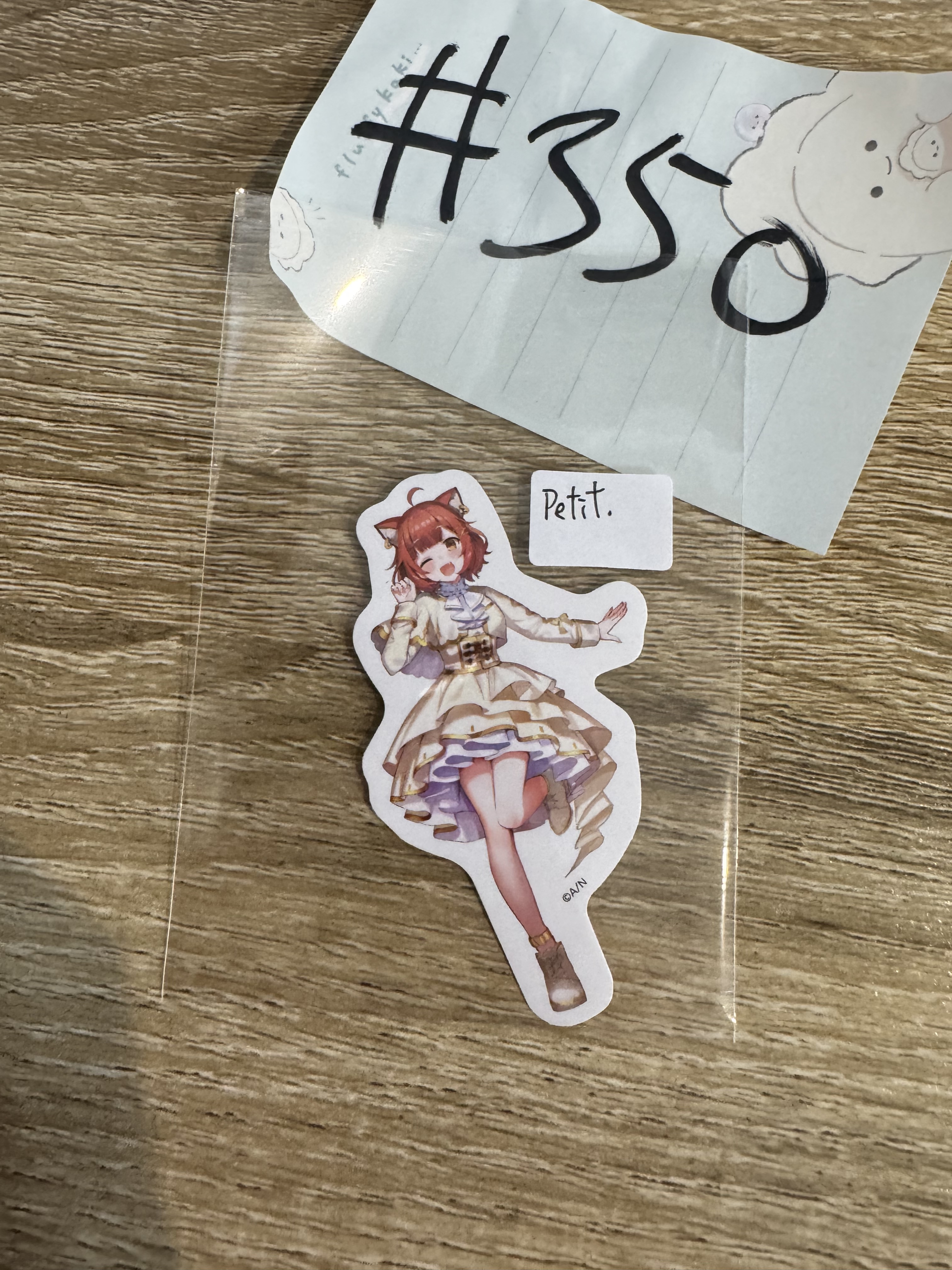 彩虹社 PETIT 貼紙#350