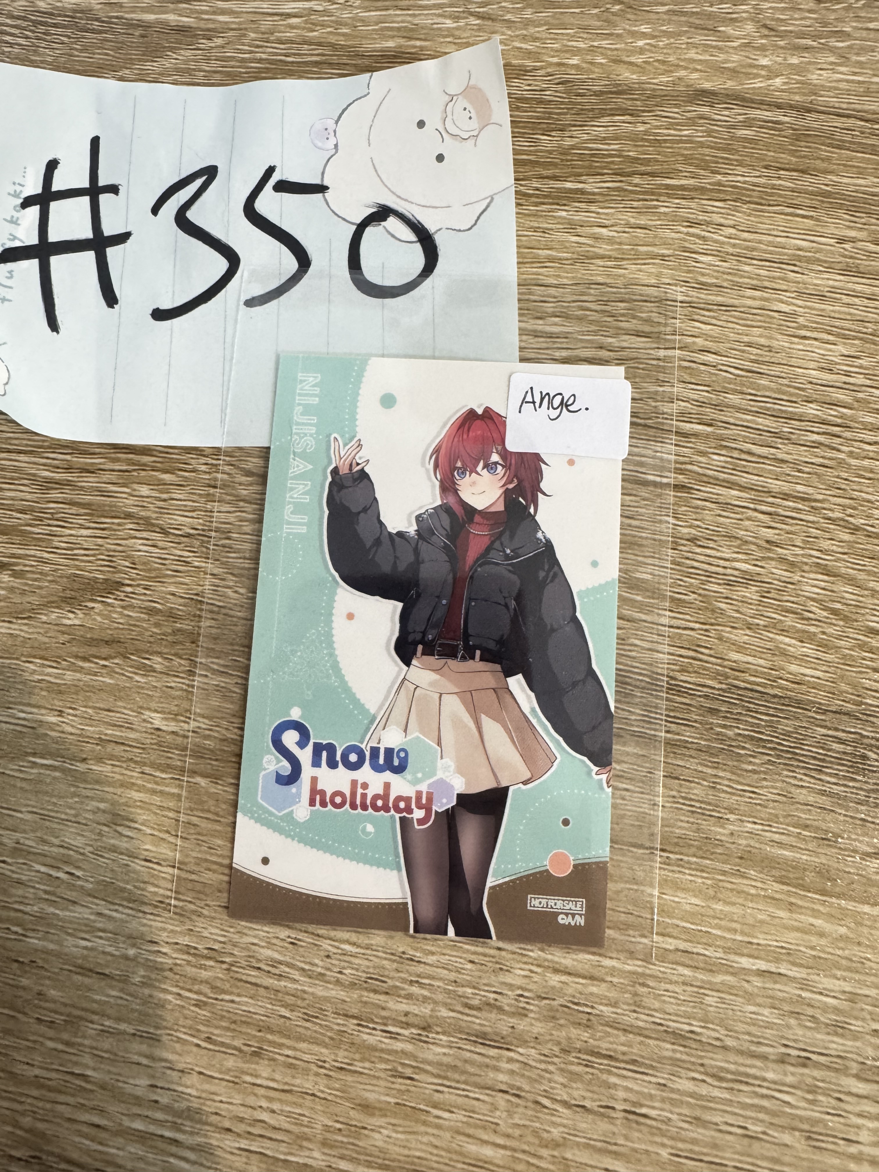 彩虹社 ANGE 貼紙#350