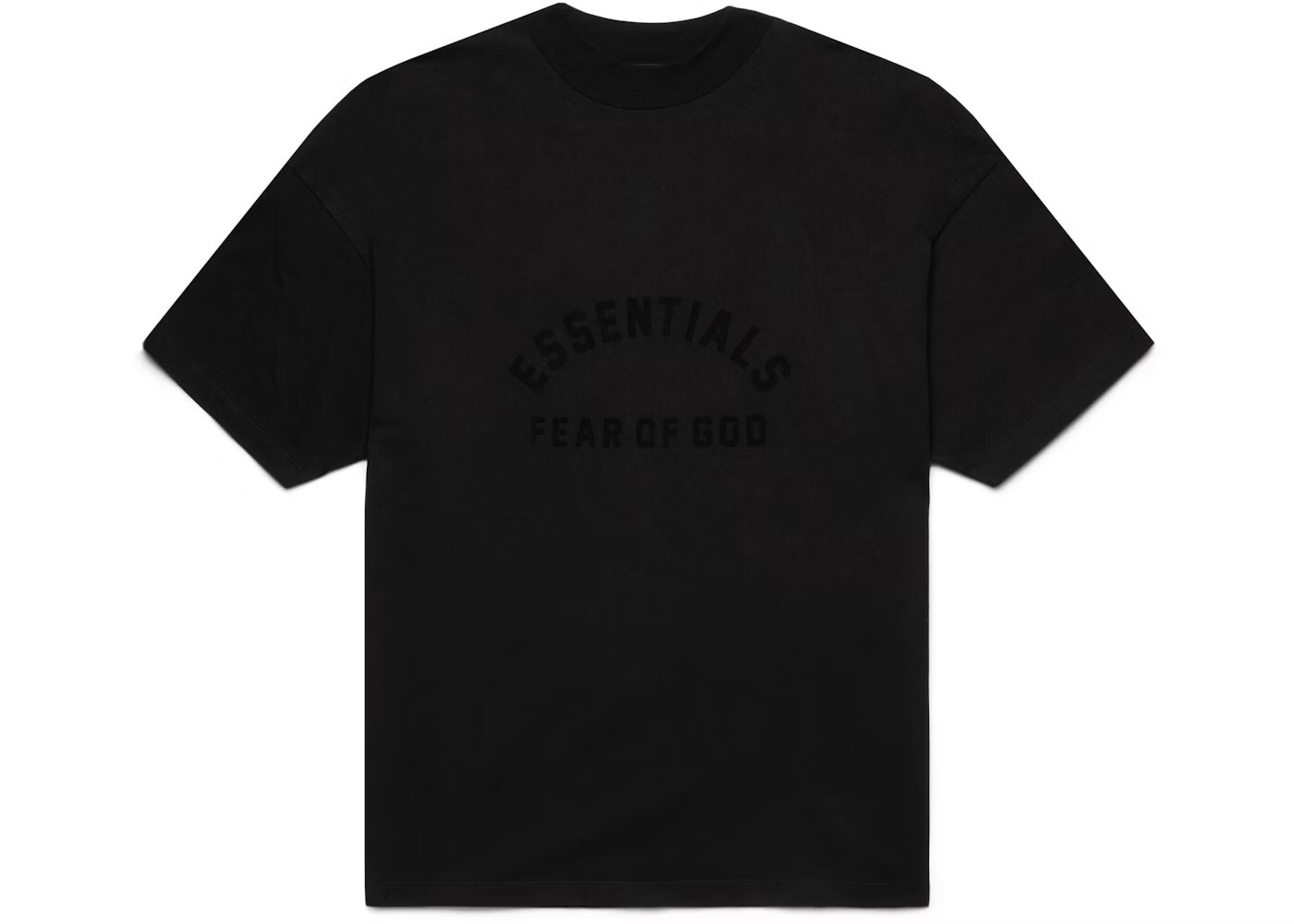 限量現貨  Fear of God Essentials Arch Logo Tee Jet Black