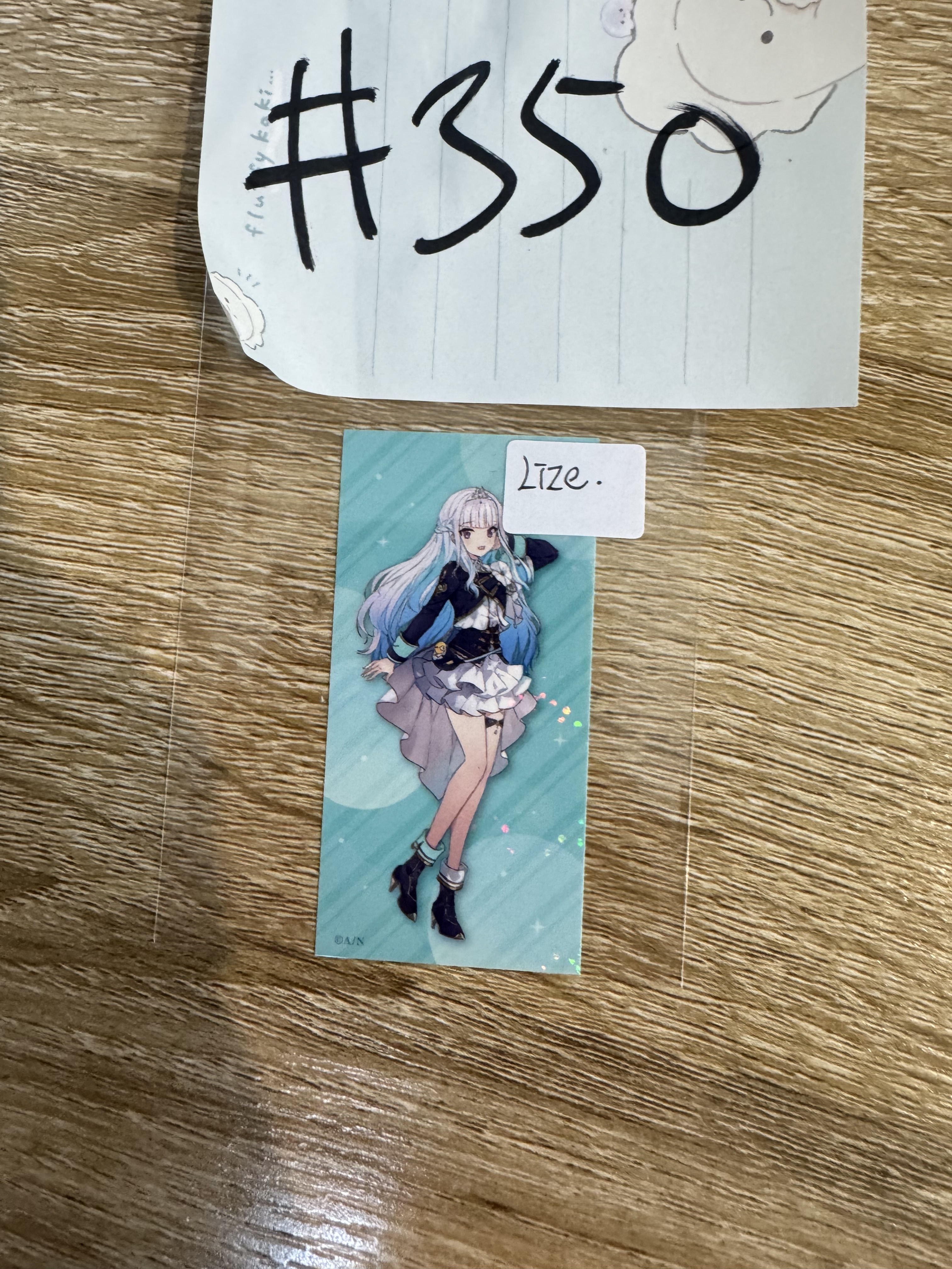 彩虹社 LIZE  貼紙#350