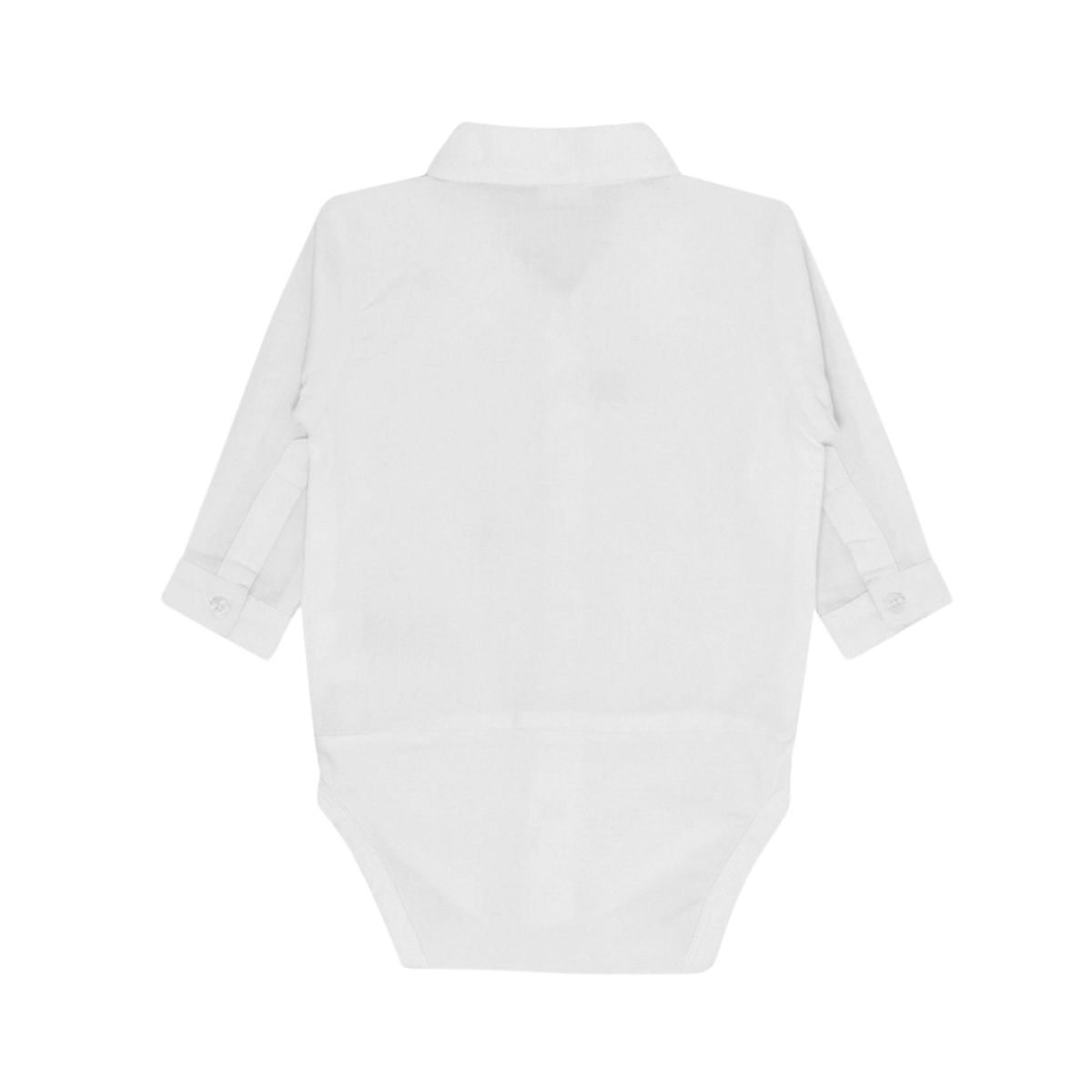 〖 Hust & Claire 〗白色襯衫領包屁衣