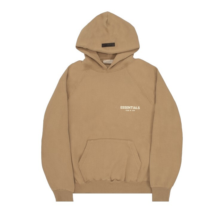 限量現貨  Fear of God Essentials Hoodie Oak