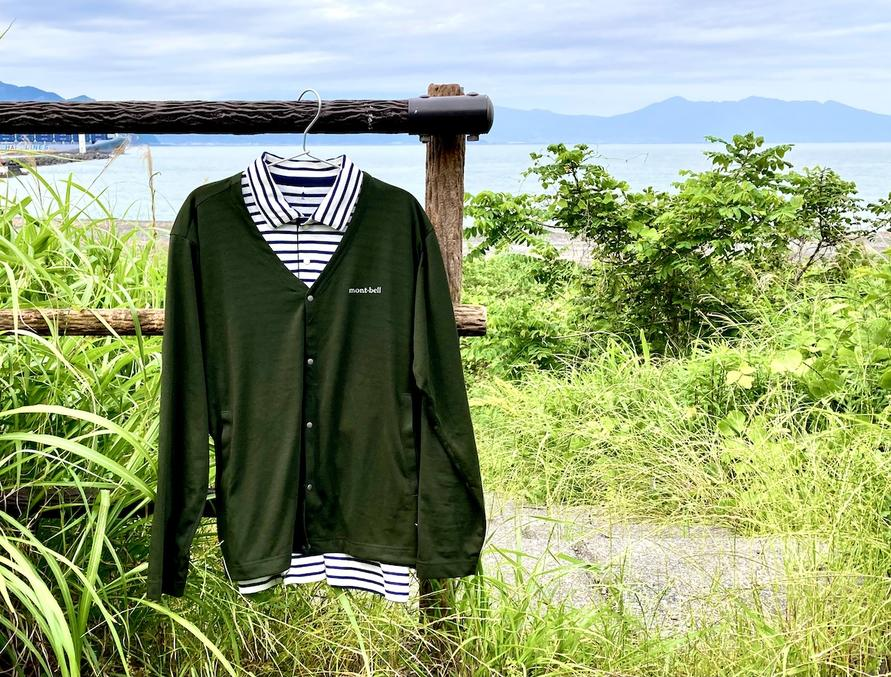 日本Mont-Bell｜WIC. 輕量快乾機能針織開襟外套