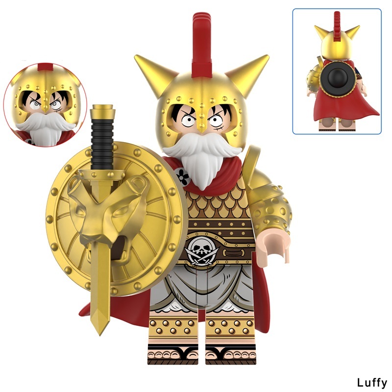 One Piece Luffy Custom Minifigures Fit Lego DY680