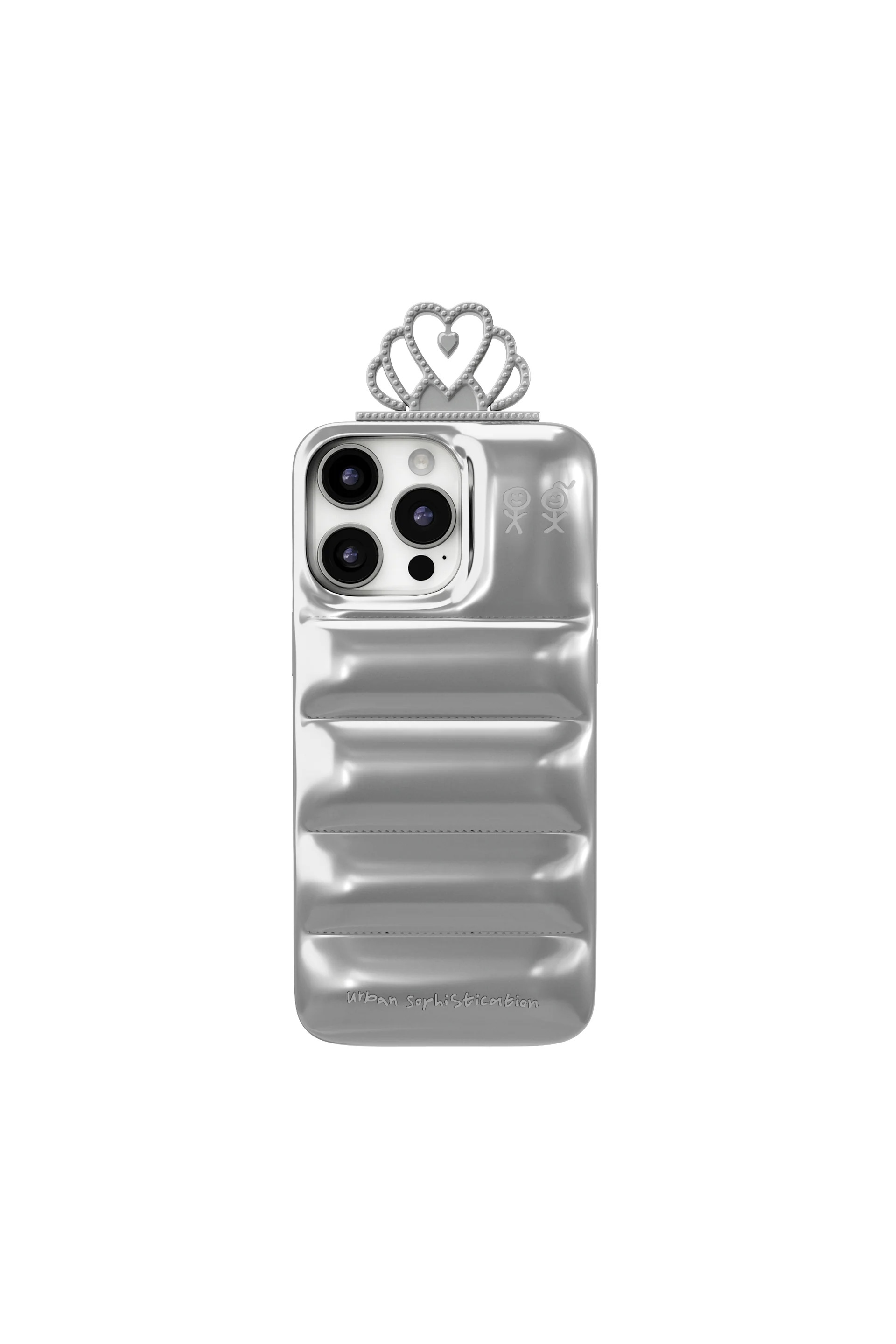 《韓國連線》URBAN SOPHISTICATION THE PUFFER CASE® - PRINCESS IN CHROME
