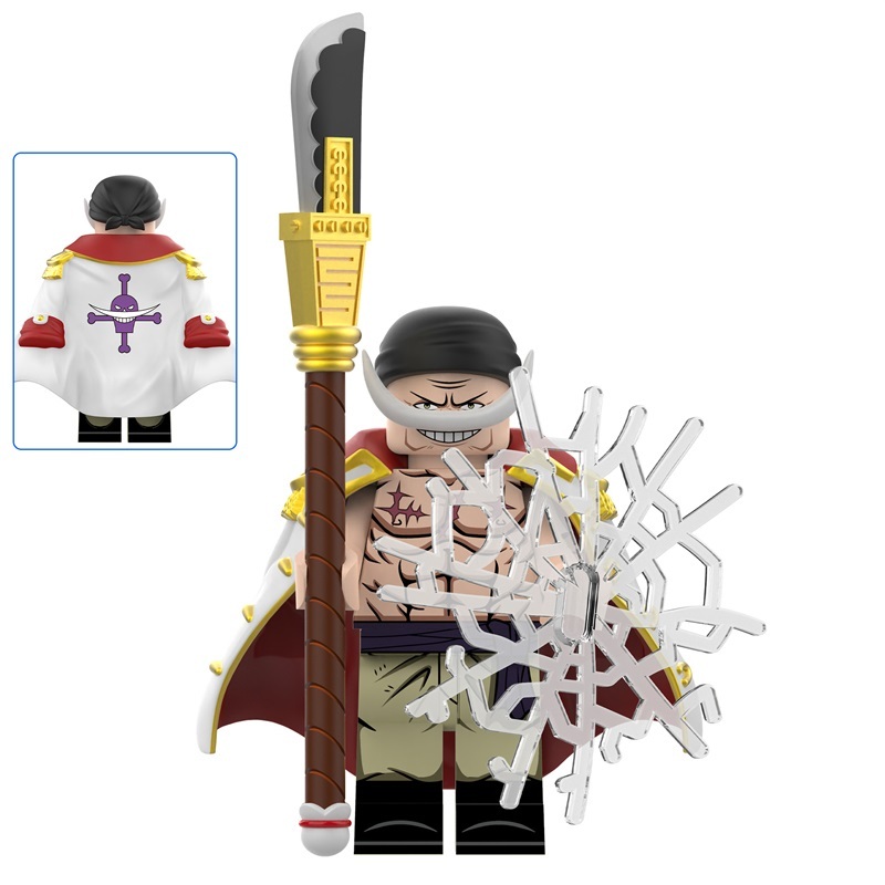 One Piece Edward Newgate Custom Minifigures Fit Lego DY681