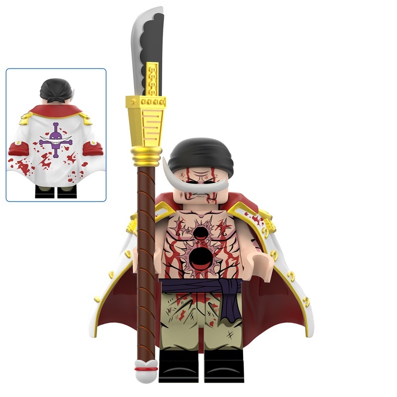 One Piece Edward Newgate Custom Minifigures Fit Lego DY682
