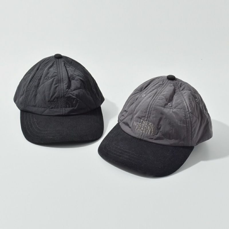 預購┃日本 TNF 紫標 Quilting Field Cap 尼龍 絎縫 拼接 燈芯絨 老帽 帽子