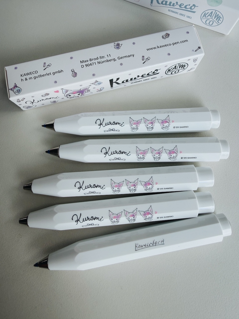 KUROMI限量聯名  Skyline Sport 原子筆 1.0mm / 藍色｜德國KAWECO