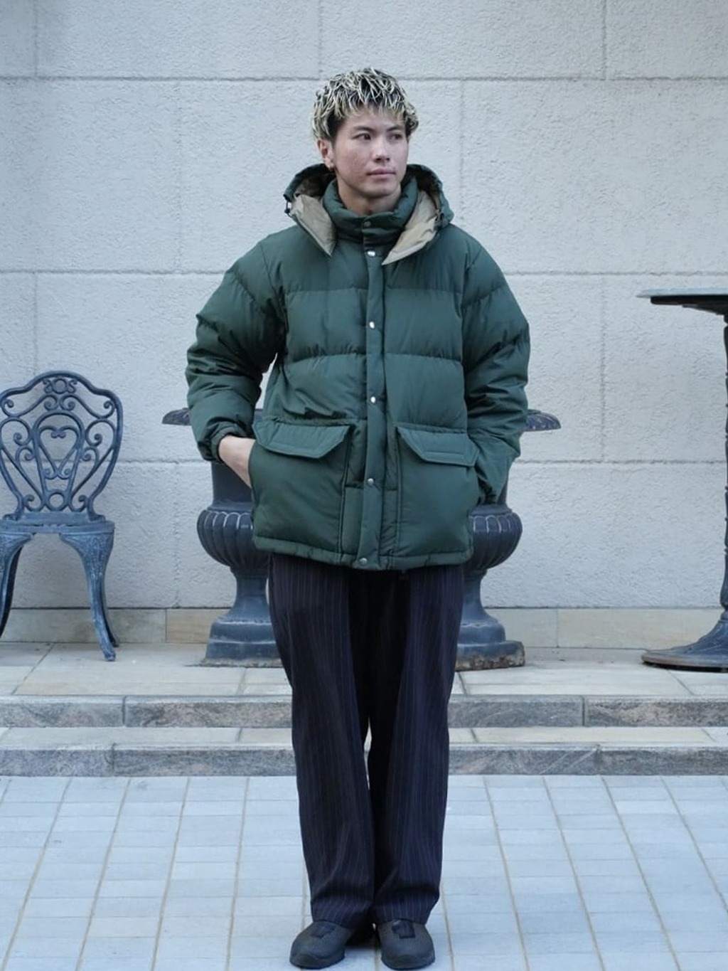 預購┃男版 日本 TNF Camp Sierra Short 連帽 帽子可拆 防潑水 羽絨 外套