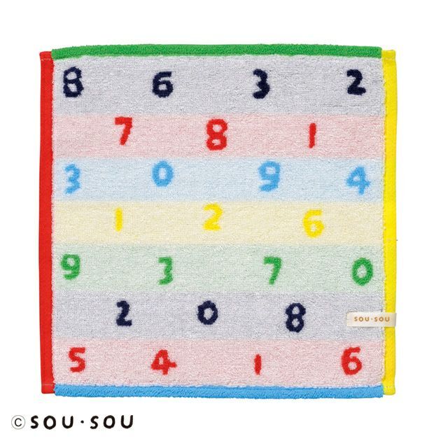 SOUSOU x 今治毛巾 純棉手帕 小毛巾｜日本
