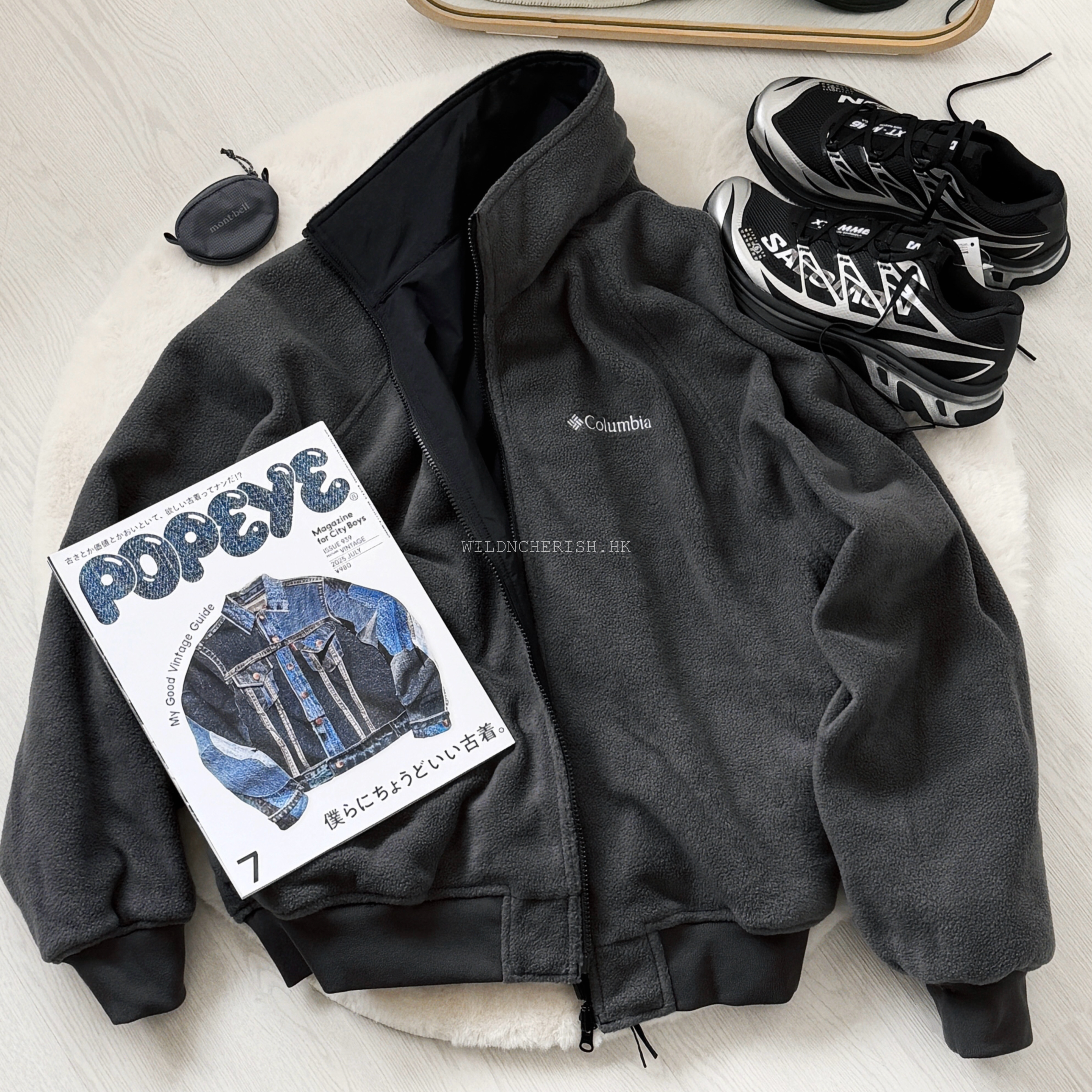 現貨 | Columbia Imperial Park Nylon Fleece Reversible Jacket 雙面外套 日本限定