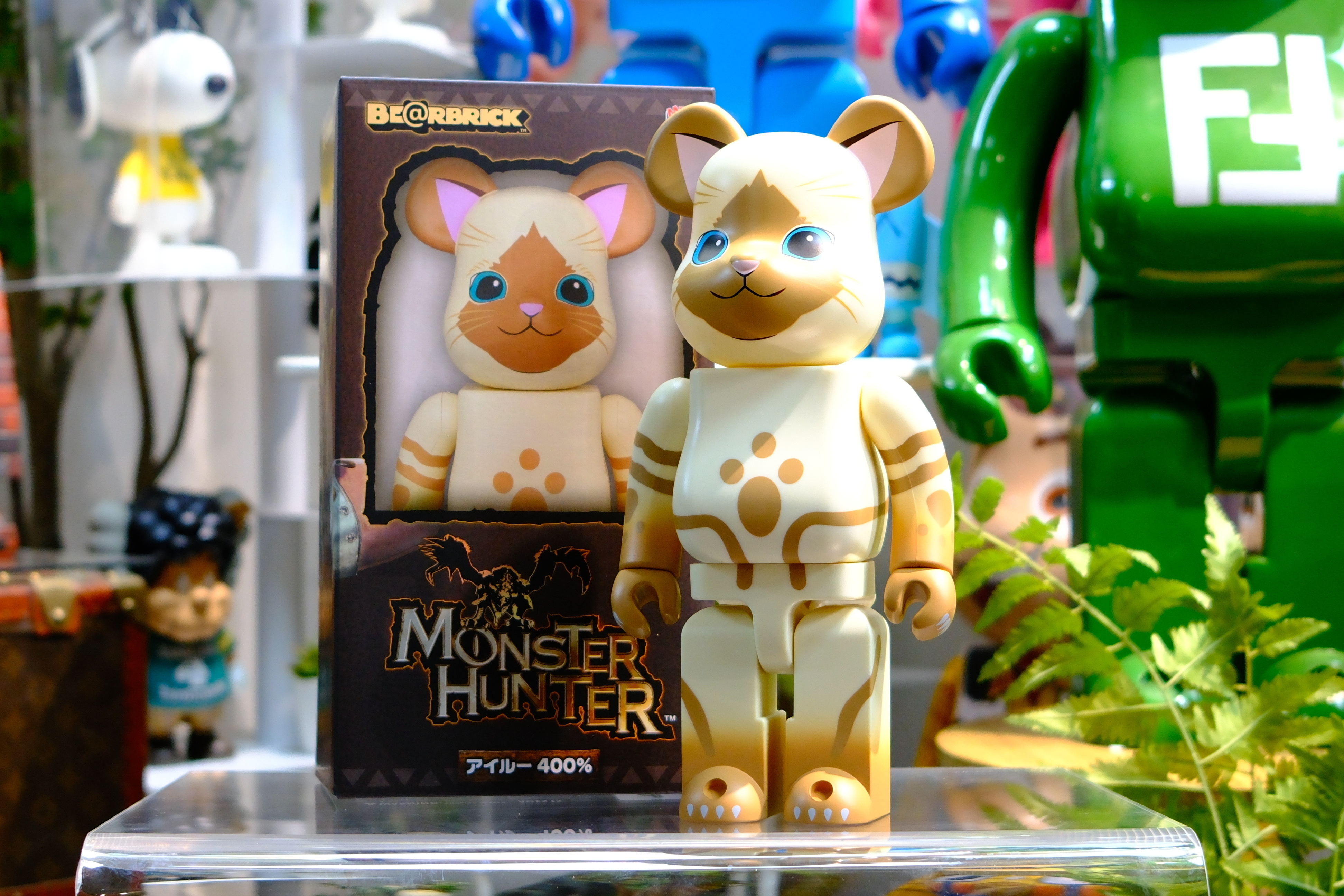 🥇現貨🥇Bearbrick 400% Monster Hunter アイルー