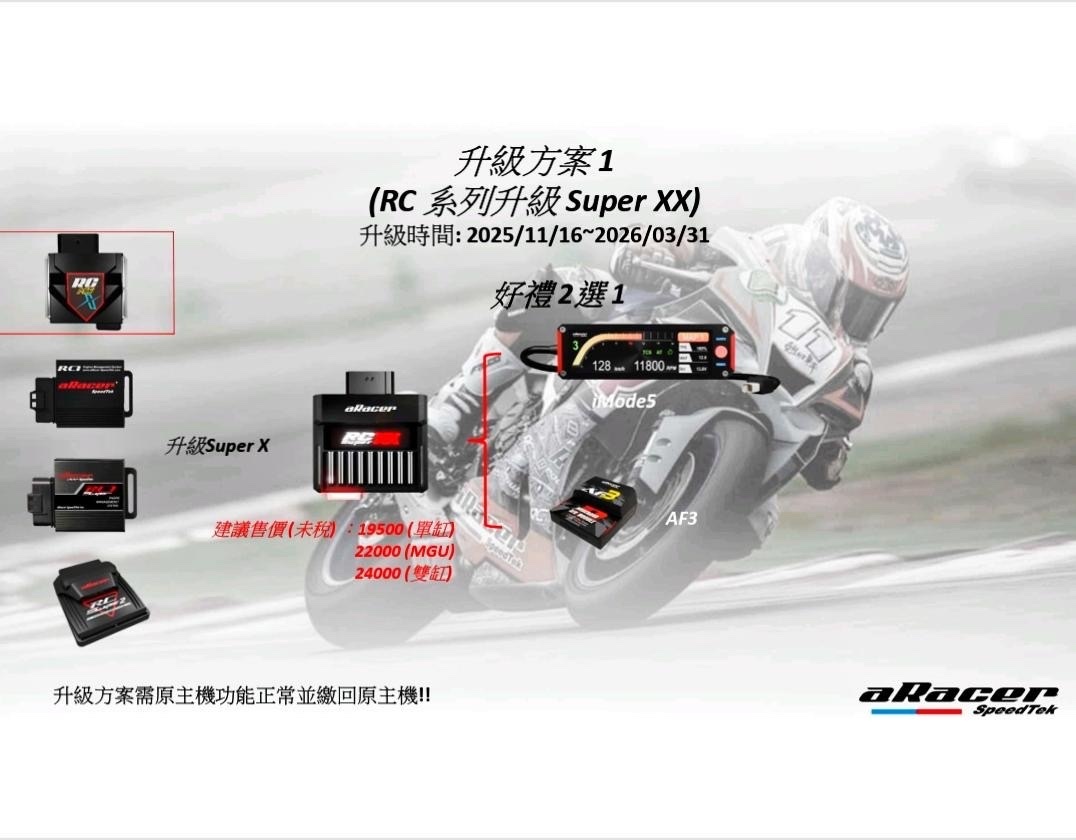 【aRacer】RC Super XX 2026 升級方案1