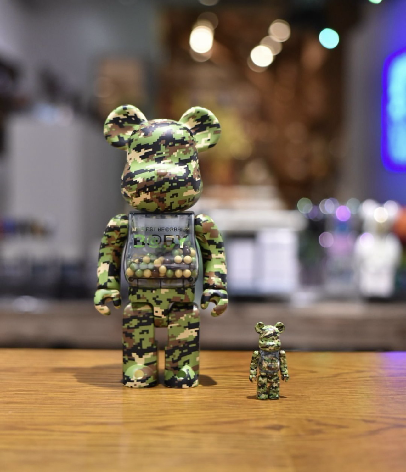 🎏預訂🎏Bearbrick 400% 100%  MY FIRST BE@RBRICK B@BY DIGITAL CAMO