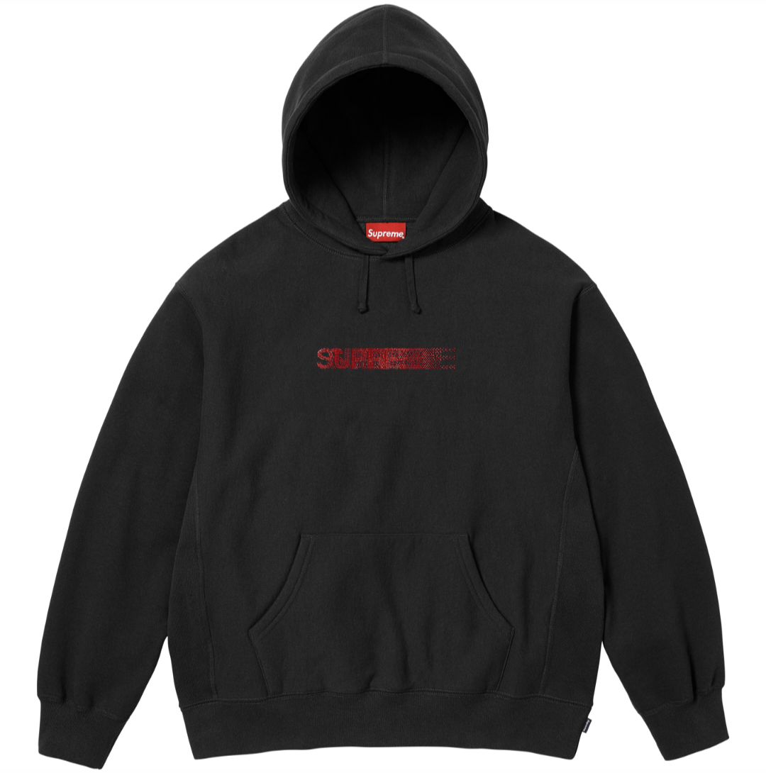SUPREME 25FW SWAROVSKI MOTION LOGO HOODED 帽T(3色)