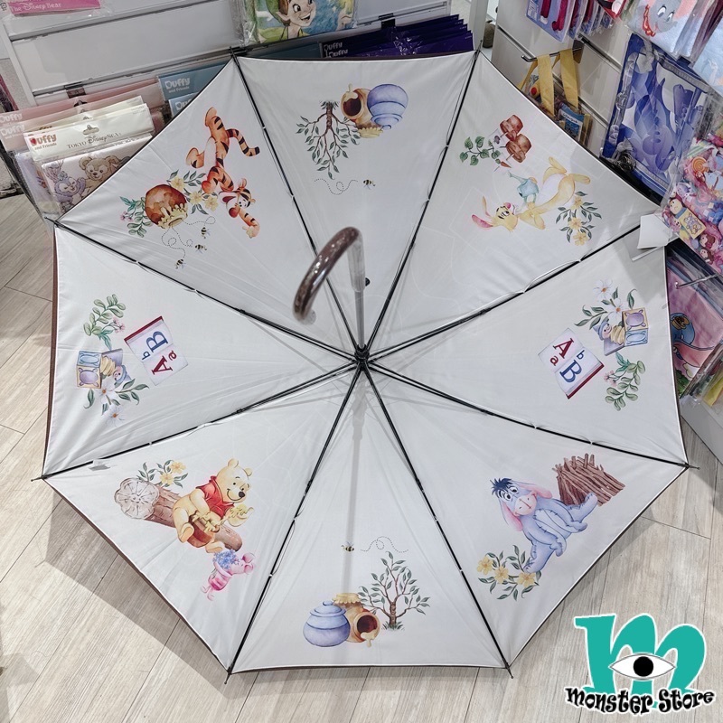 小熊維尼豬仔跳跳虎依唷直傘