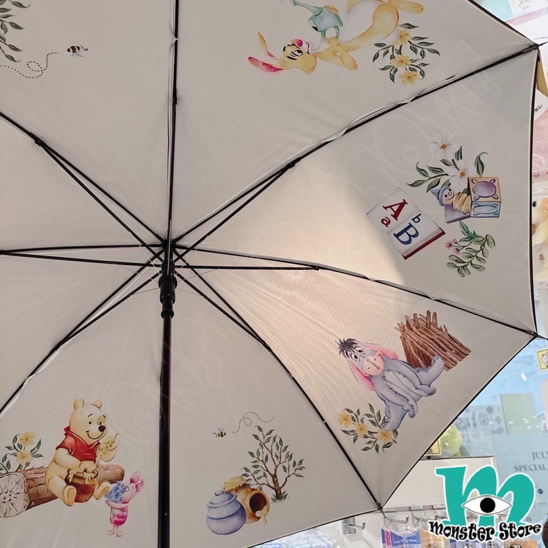 小熊維尼豬仔跳跳虎依唷直傘