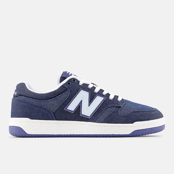 New Balance 紐巴倫 480 BB480LDD 男 運動休閒鞋 復古鞋 舒適 穿搭 牛仔布 深藍