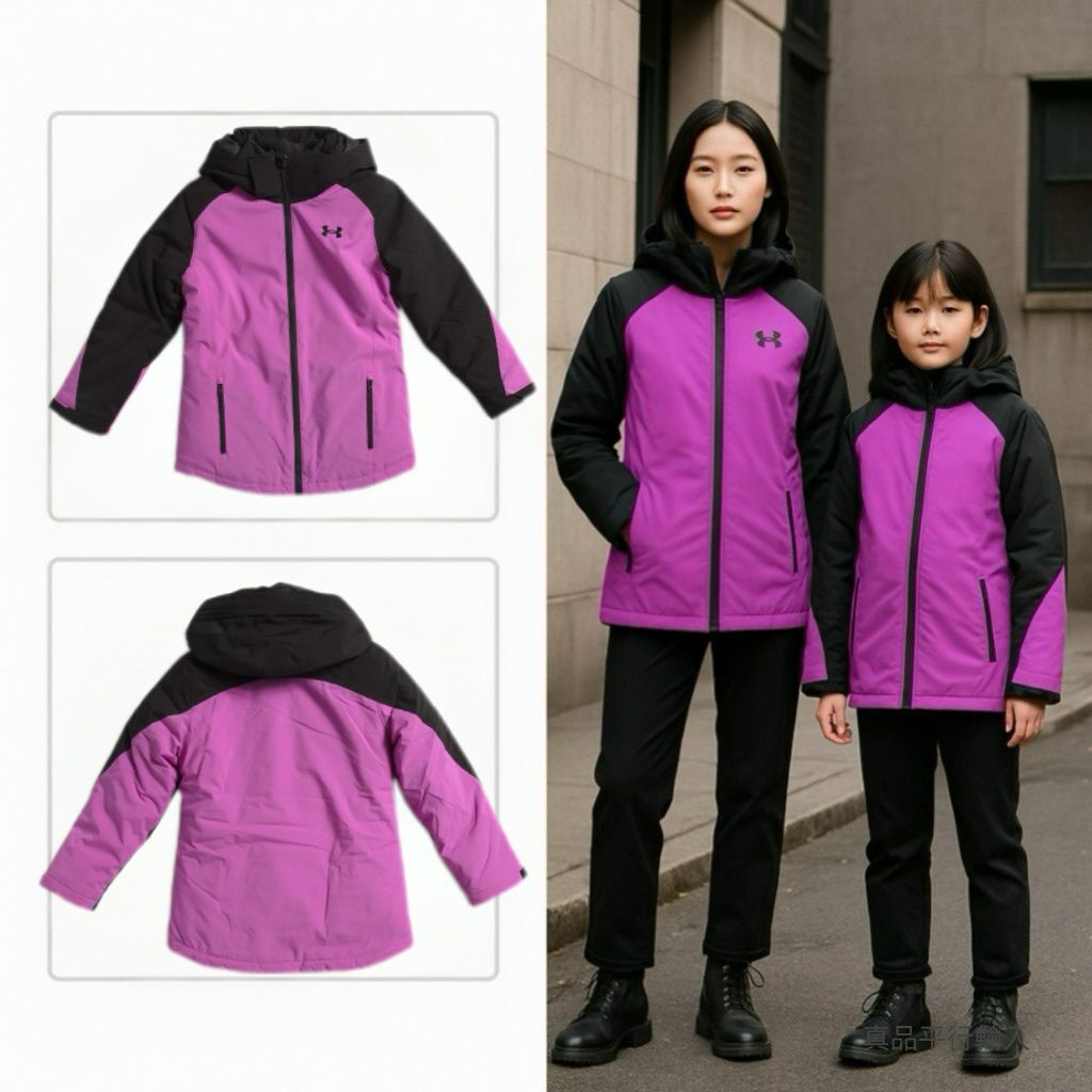 【預購】UNDER ARMOUR H111859 Westward 3-in-1女大童保暖外套