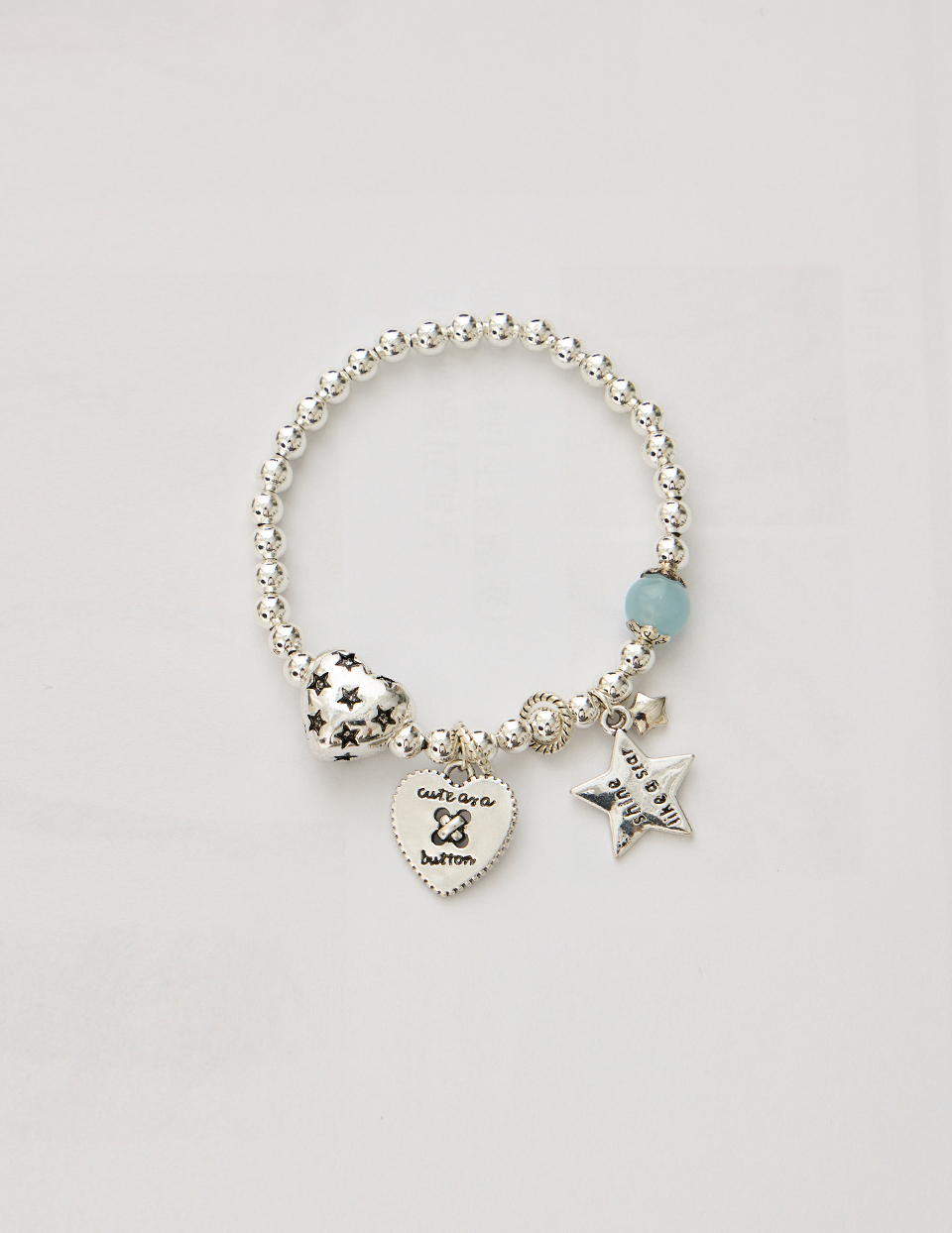 甜酷串珠愛星手鍊