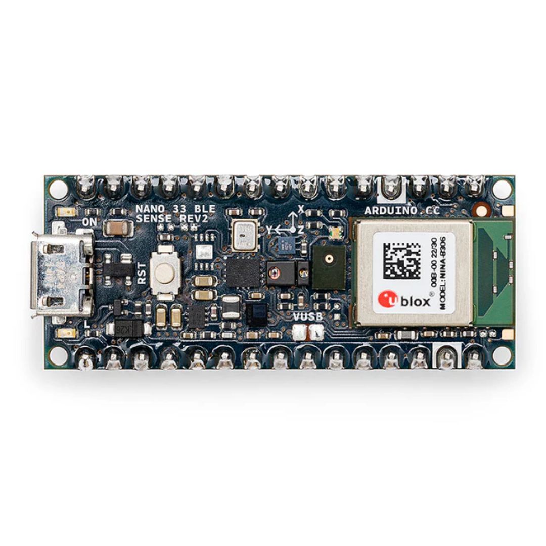 Arduino Nano 33 BLE Sense Rev2 開發板 (含針腳)