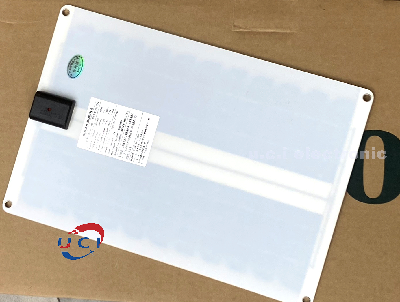 【UCI電子】(J-3) 太陽能板 軟板6V10W柔性板 太陽能發電板