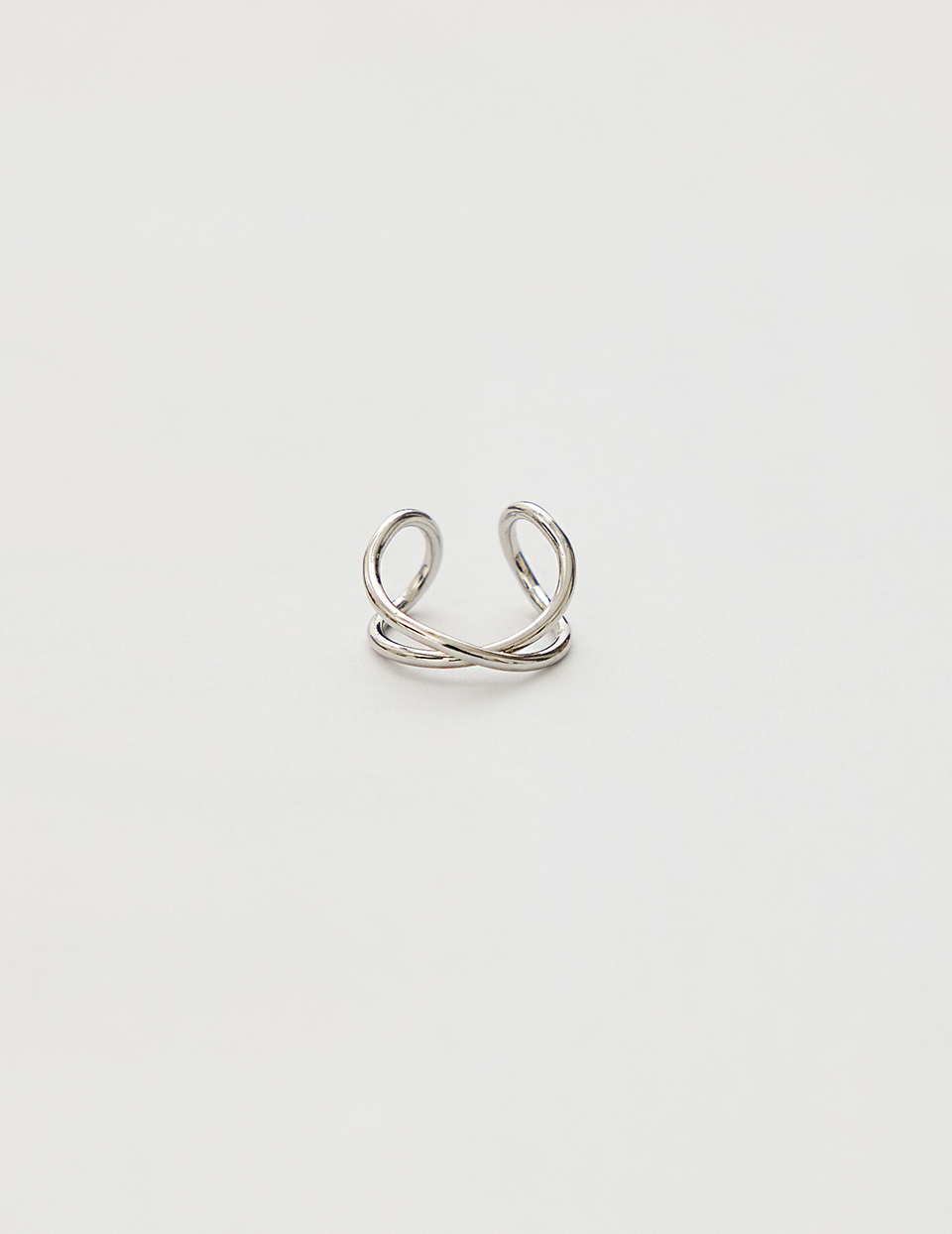 簡約蜿蜒曲線耳骨夾(單支)