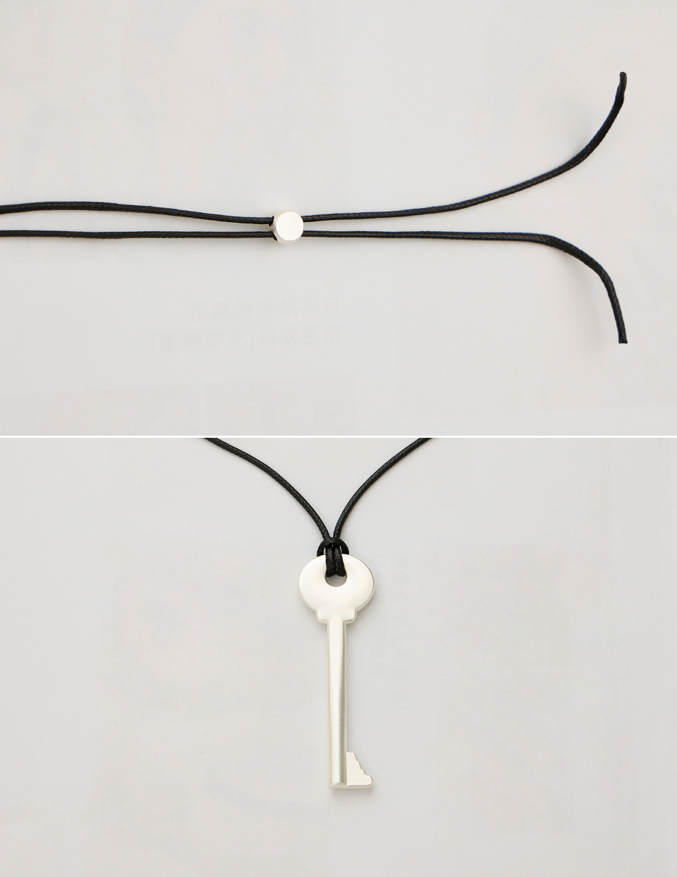 率性垂墜鑰匙長項鍊