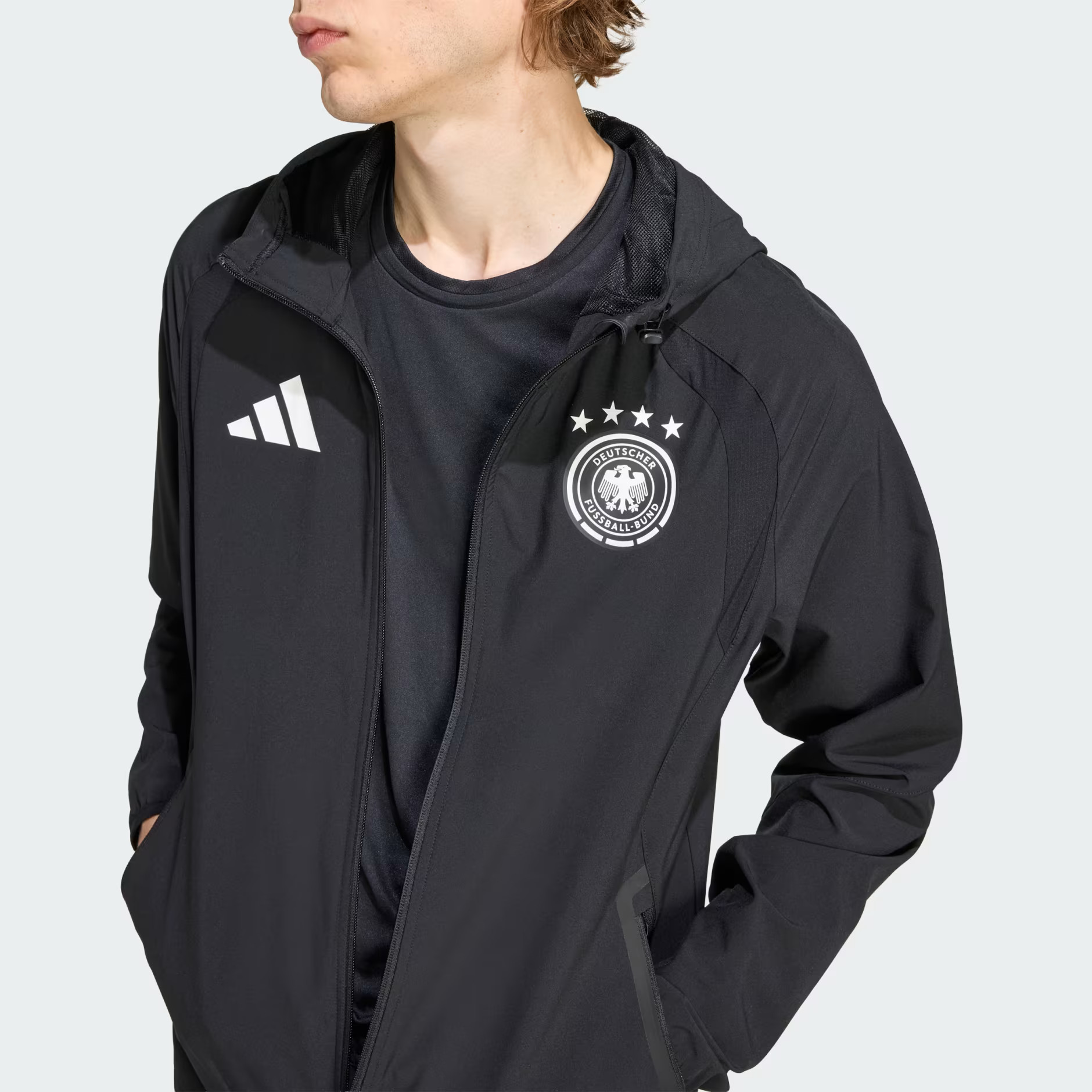 2026 Germany Tiro 26 Travel Full Zip Windbreaker