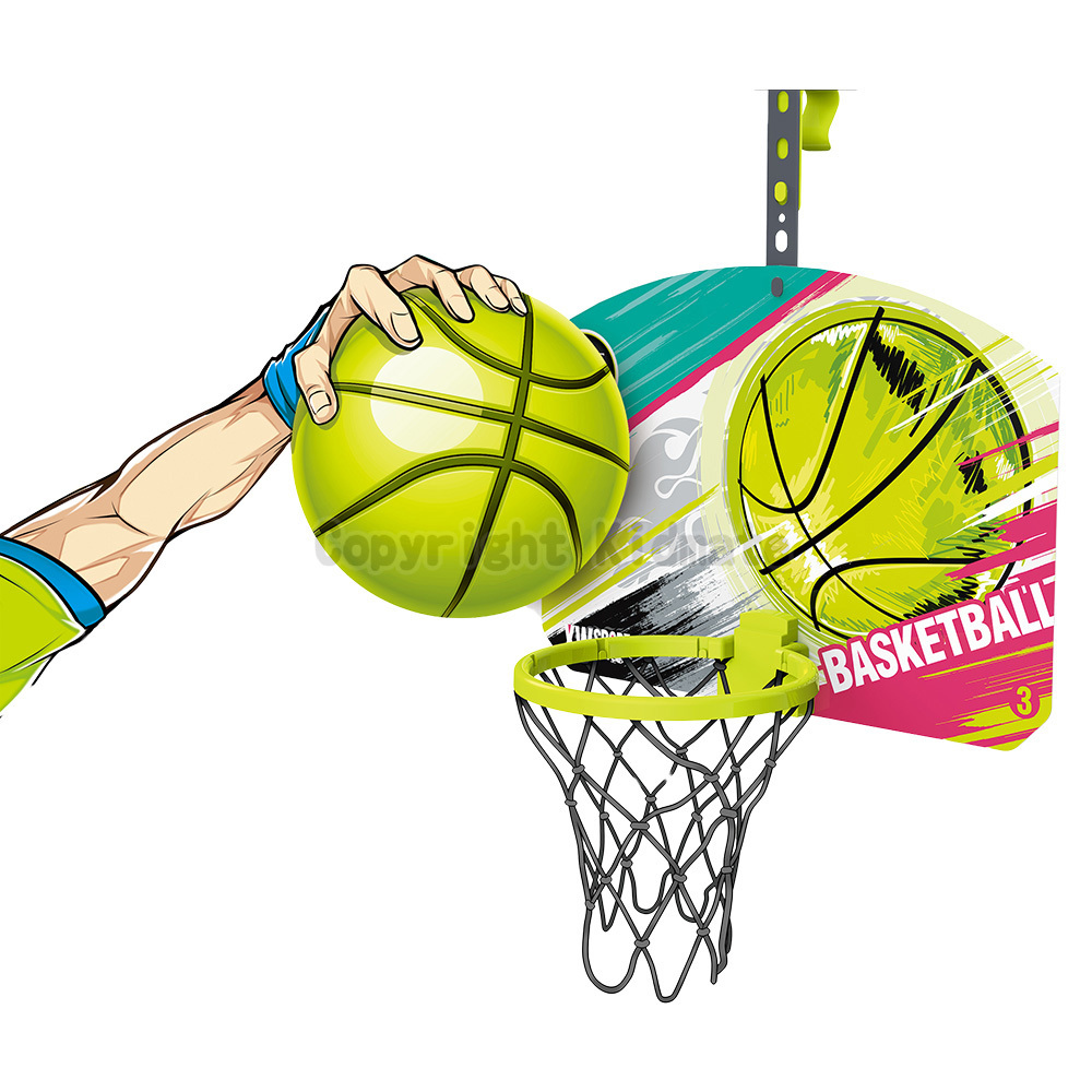 《 KIDMATE 》 大型壁掛籃球組