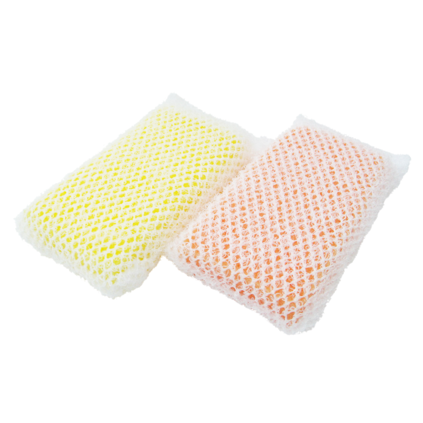 OHE  易起泡速乾細網海綿/3入