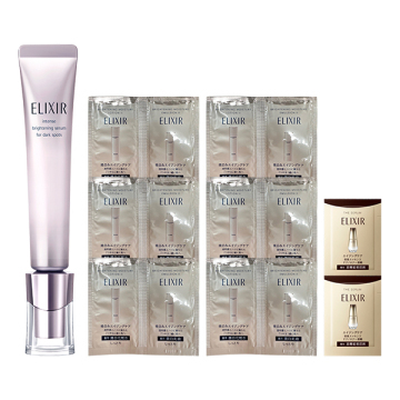 [限定] ELIXIR Brightening Serum Set 藥用美白精華套裝