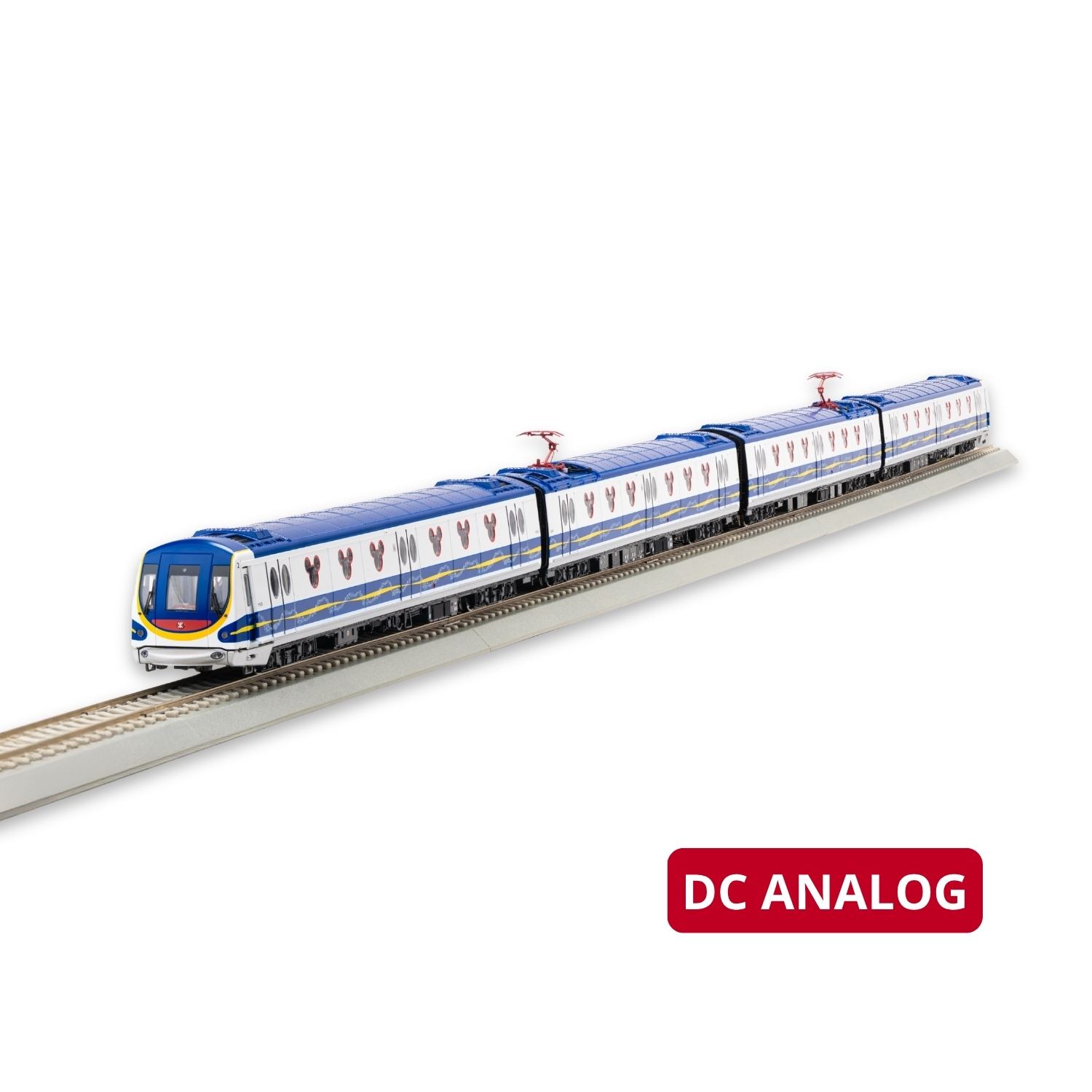 MTR e-Store > 1:87 Four-car Motorised Disneyland Resort Line Train