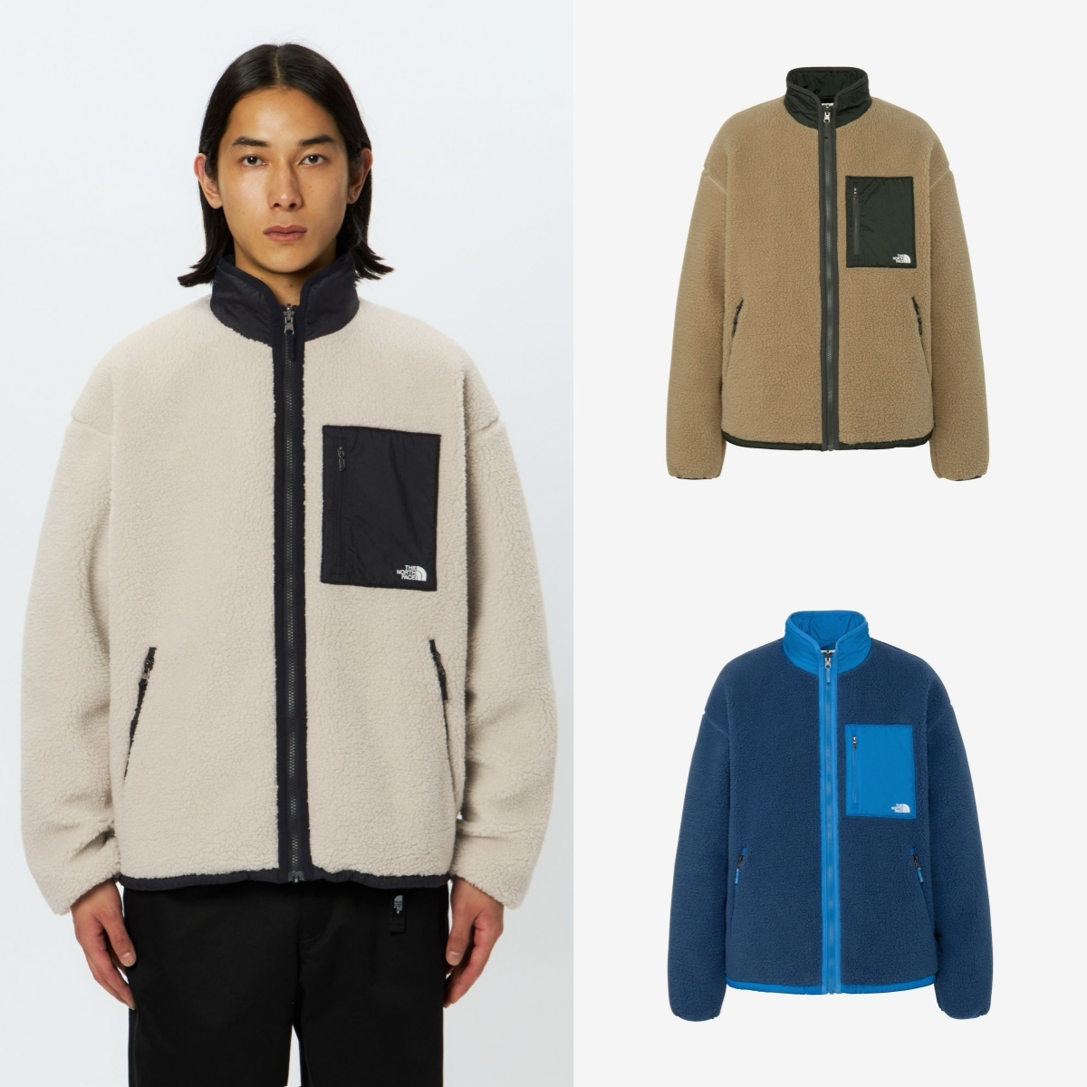預購┃日本 THE NORTH FACE Reversible Extreme Pile Jacket 雙面穿 立領 毛毛 外套