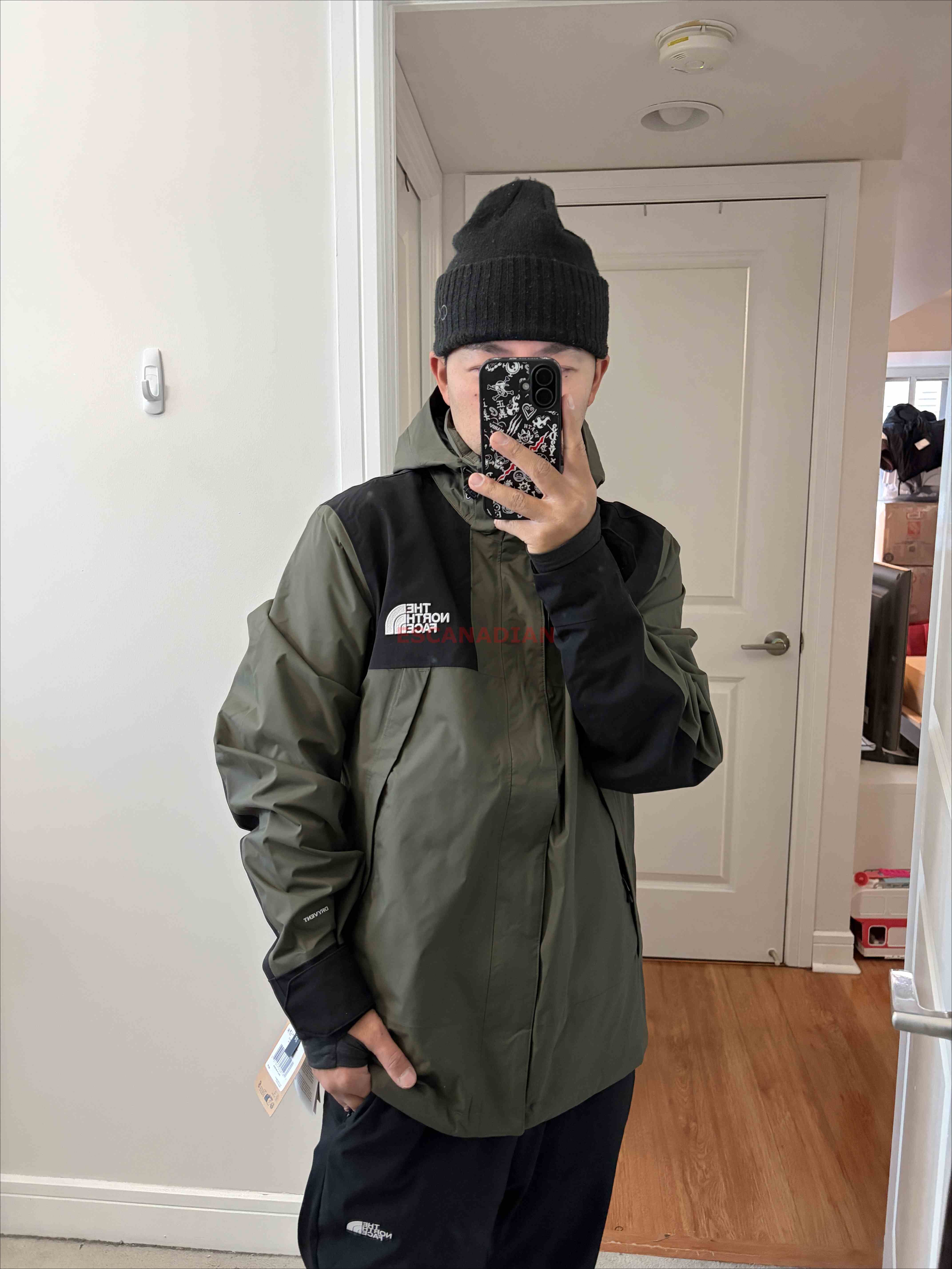 THE NORTH FACE 男大人 600羽絨三合一 刺繡小標 防風 防水 外套 (帽子可拆/內裡可單穿)