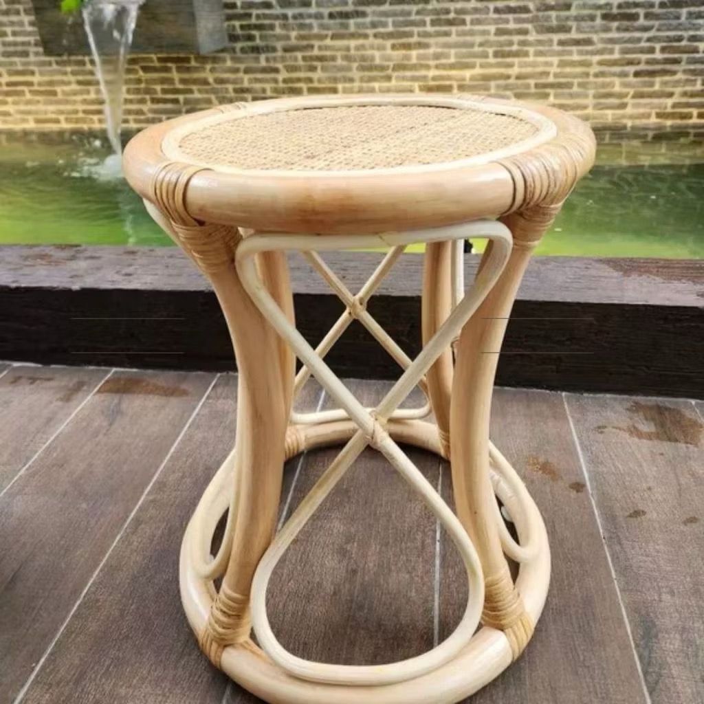[The Rattan House] Rattan Stool/ Small Side Table/ Rotan Kerusi/ Bangku Rotan