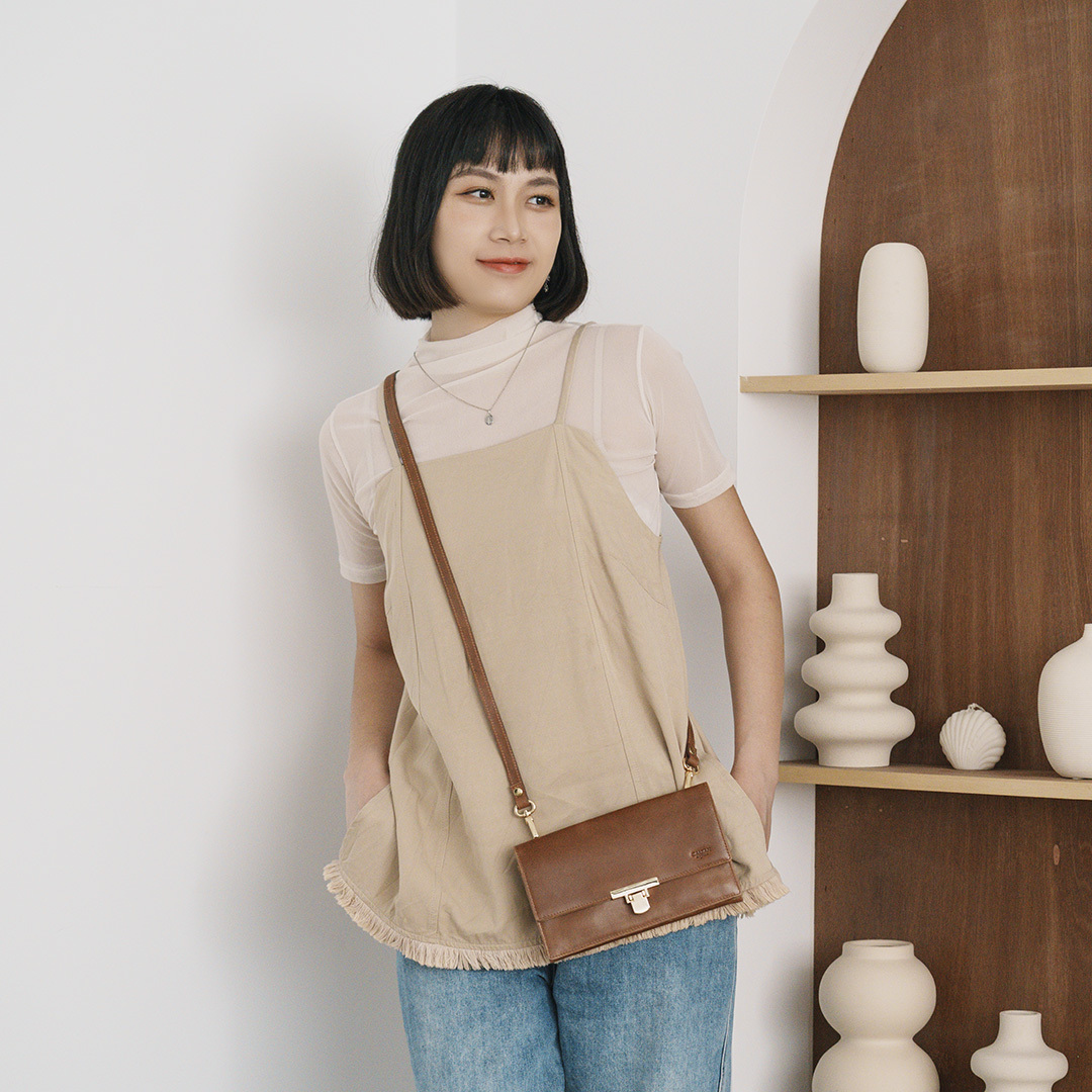 Tt壓扣長夾手機包-四色(2234)