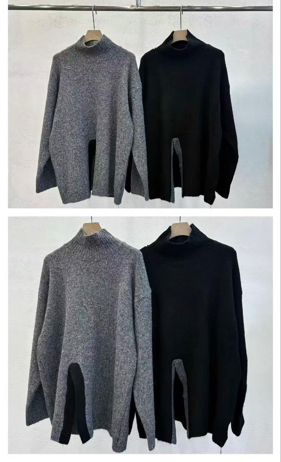 🇰🇷韓國 長款開叉針織毛衣（K11 BR17）