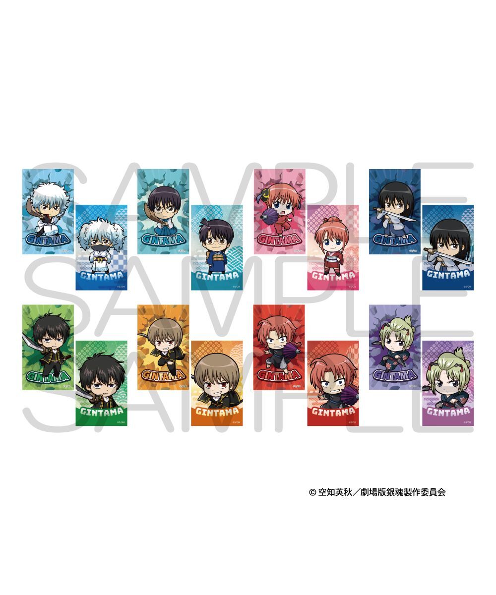 預購-新劇場版 銀魂 -吉原大炎上- Niitengo角色小卡收藏組 戰鬥ver. BOX販售【日本進口精品】