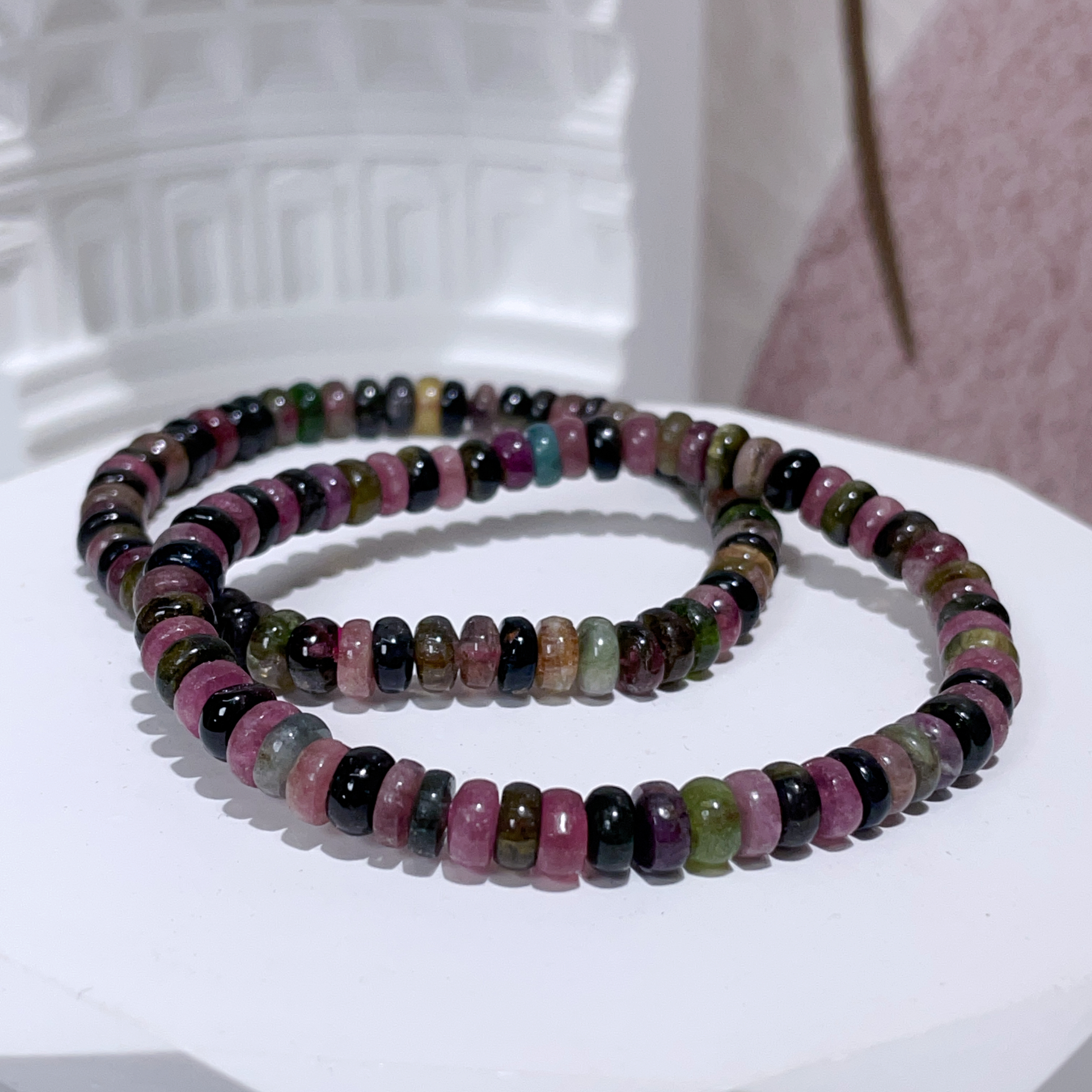 碧璽片片手串 5mm