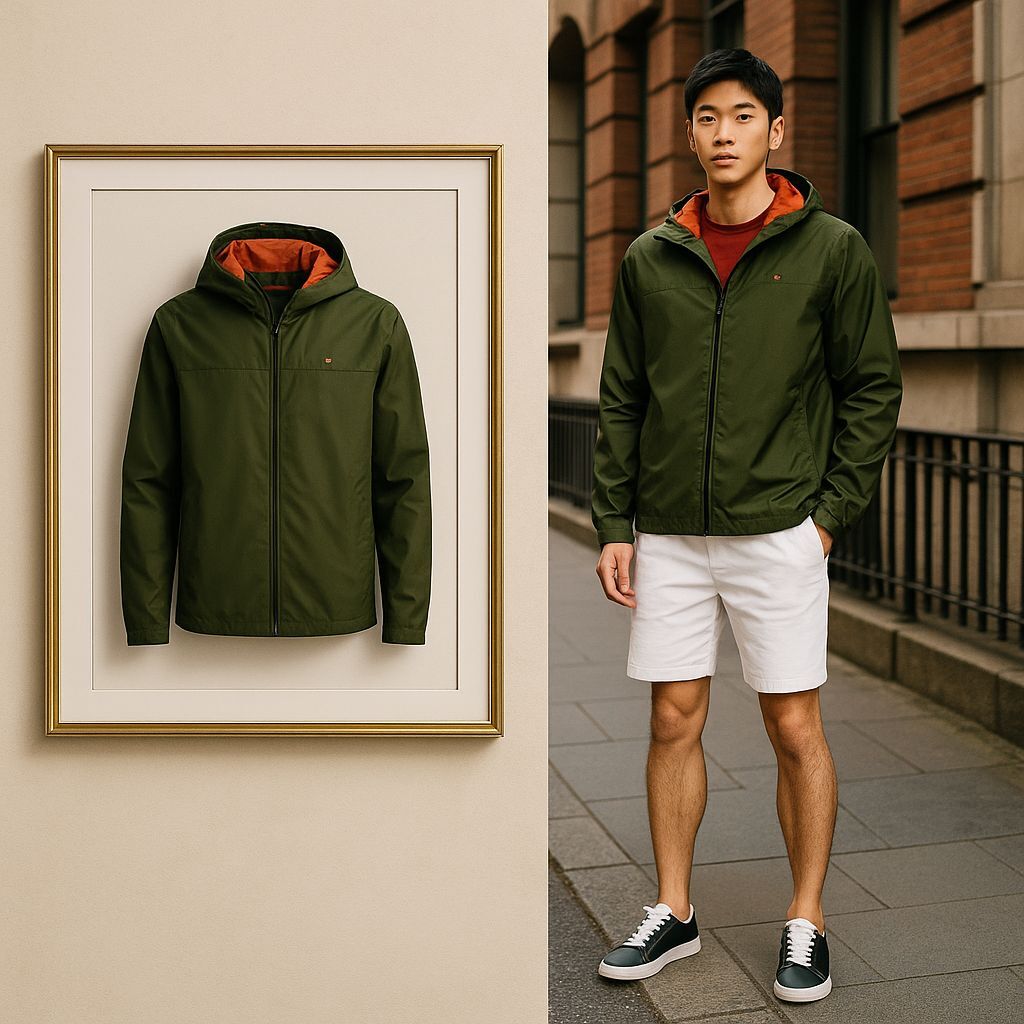 【預購】Tommy Hilfiger K111901 男裝外套(綠色)