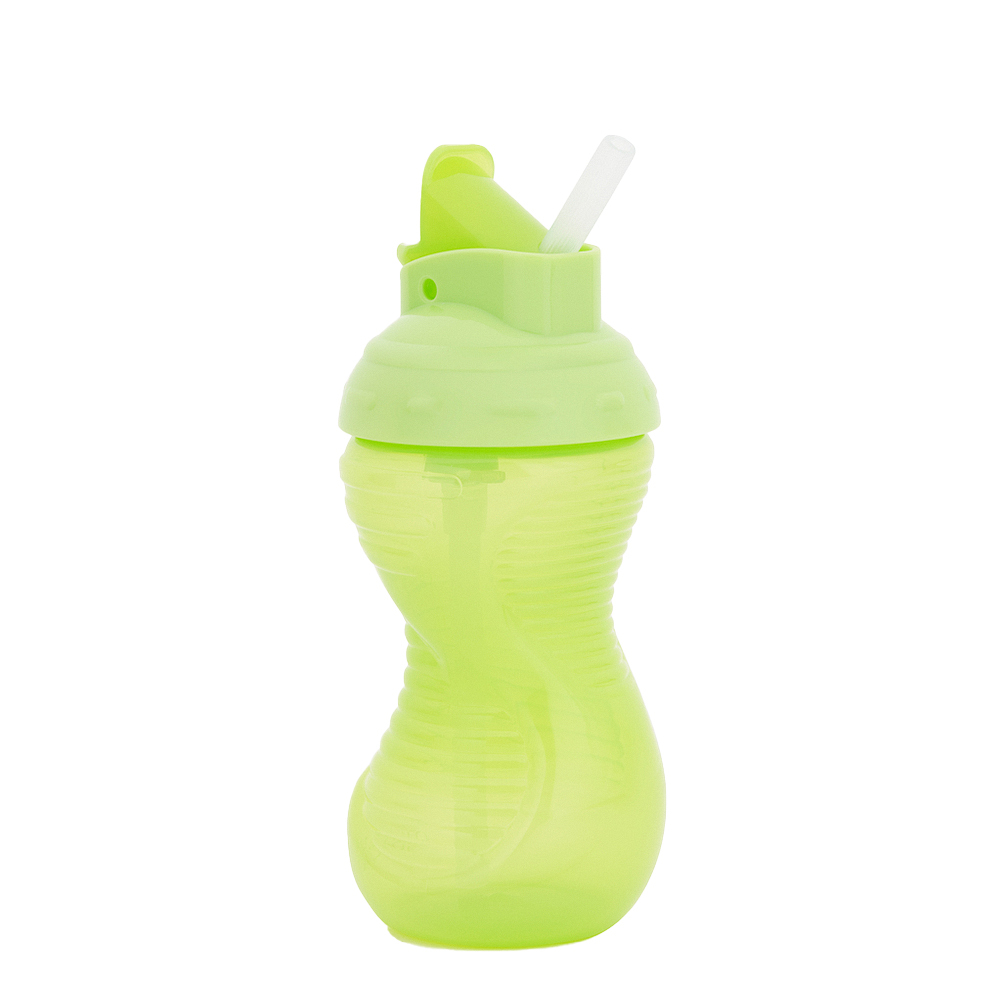 好握吸管防漏杯296ml-綠